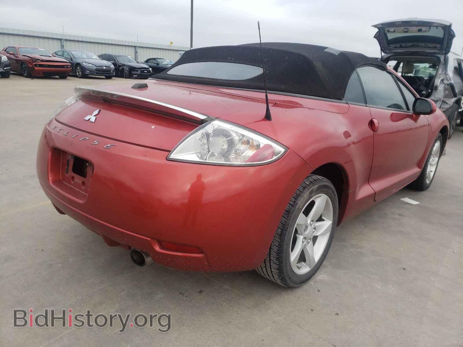 2008 MITSUBISHI ECLIPSE - VIN: 4A3AL25FX8E015475 - Фото 4