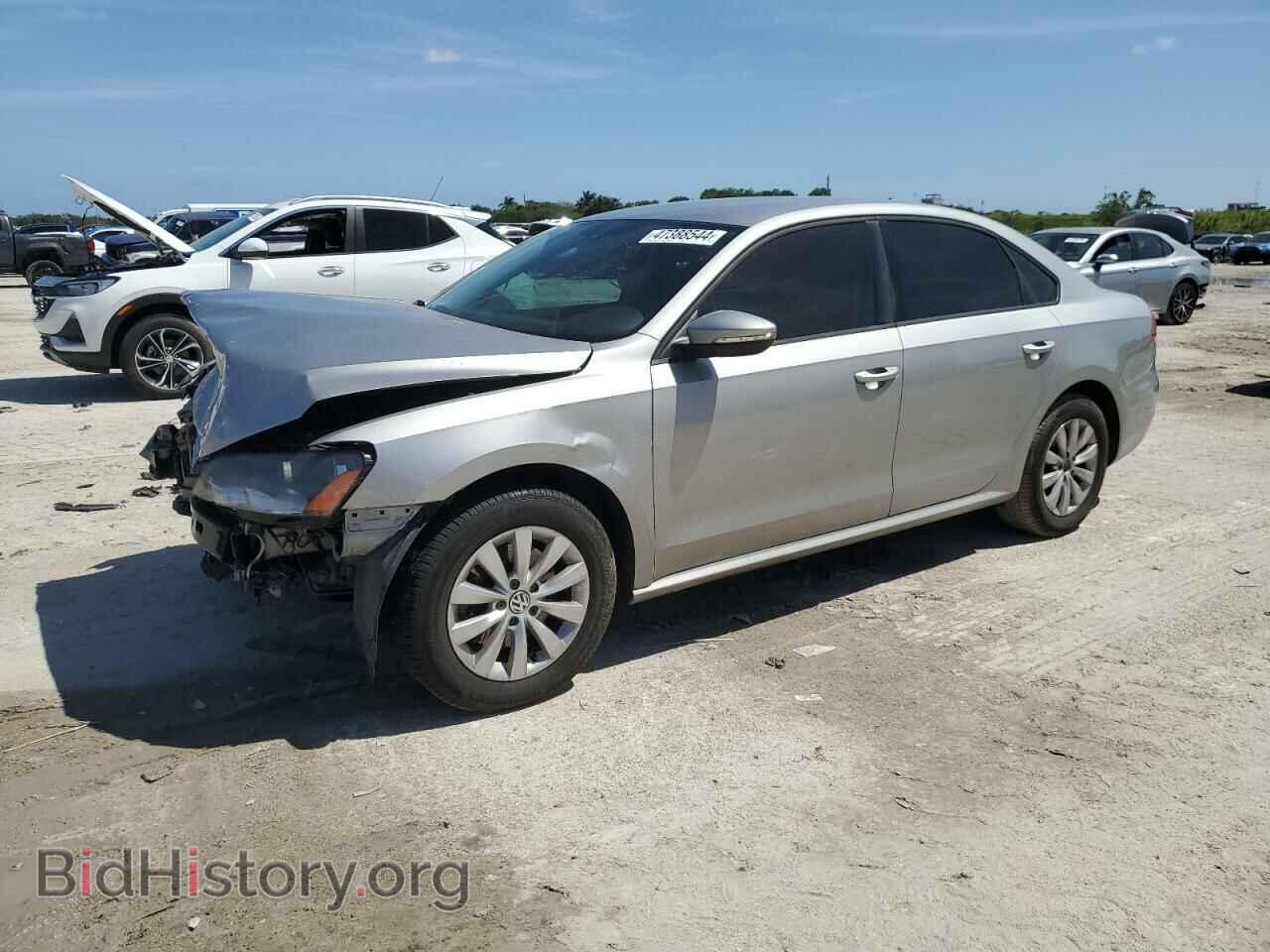 Photo 1VWAP7A34CC006885 - VOLKSWAGEN PASSAT 2012