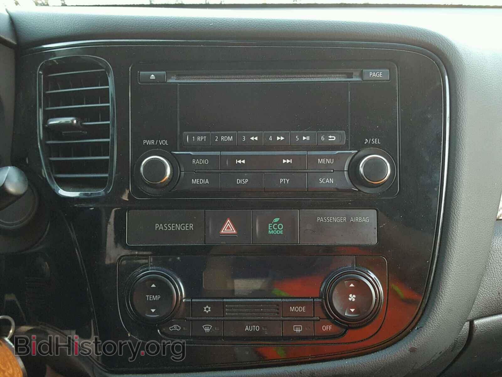 2014 MITSUBISHI OUTLANDER - VIN: JA4AD2A37EZ002984 - Фото 9