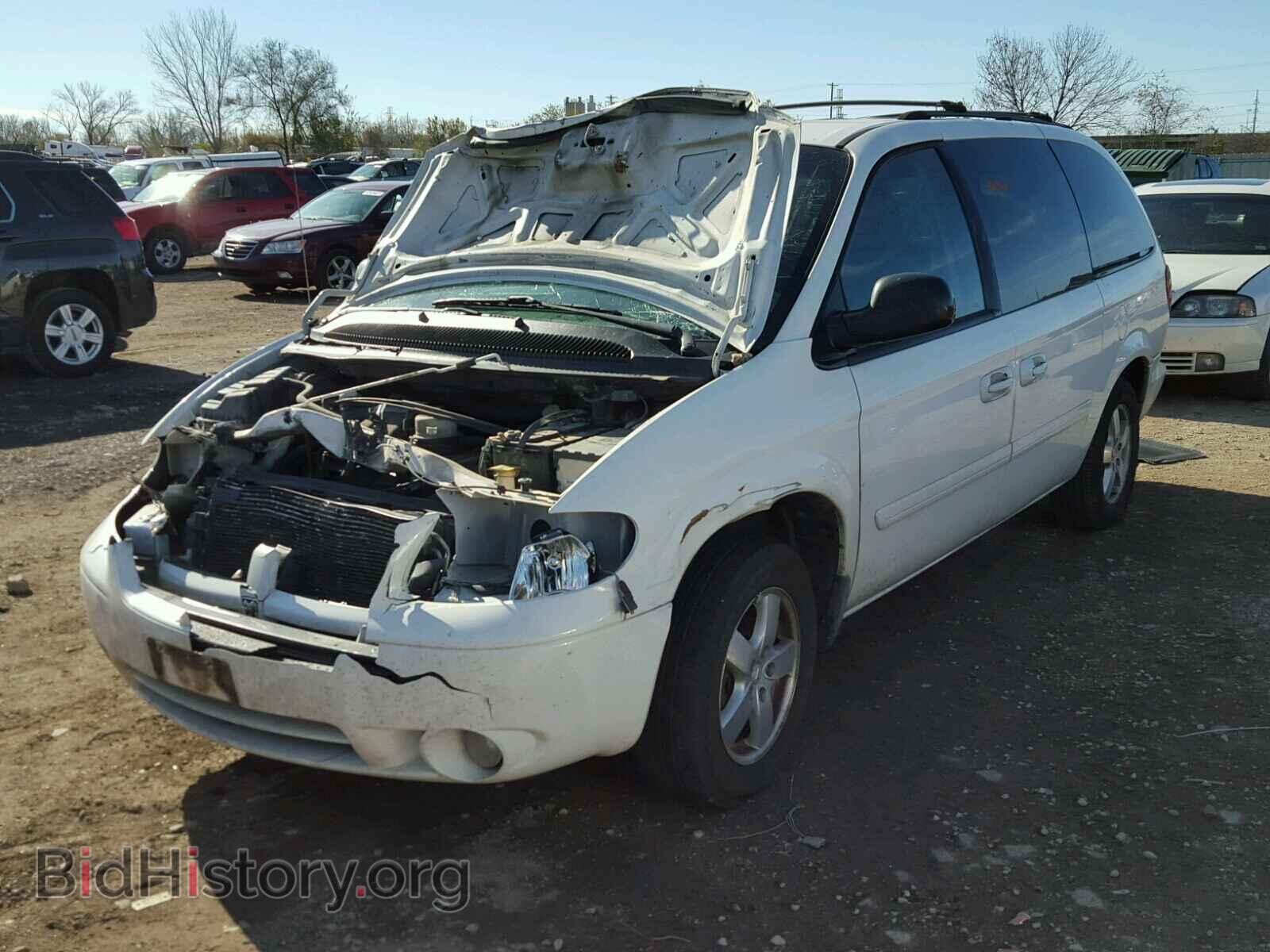 2007 DODGE CARAVAN - VIN: 2D8GP44L77R241111 - Фото 2