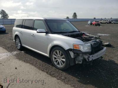 2011 Ford FLEX Flex Limit, silver — VIN 2FMHK6DC3BBD29888, Copart