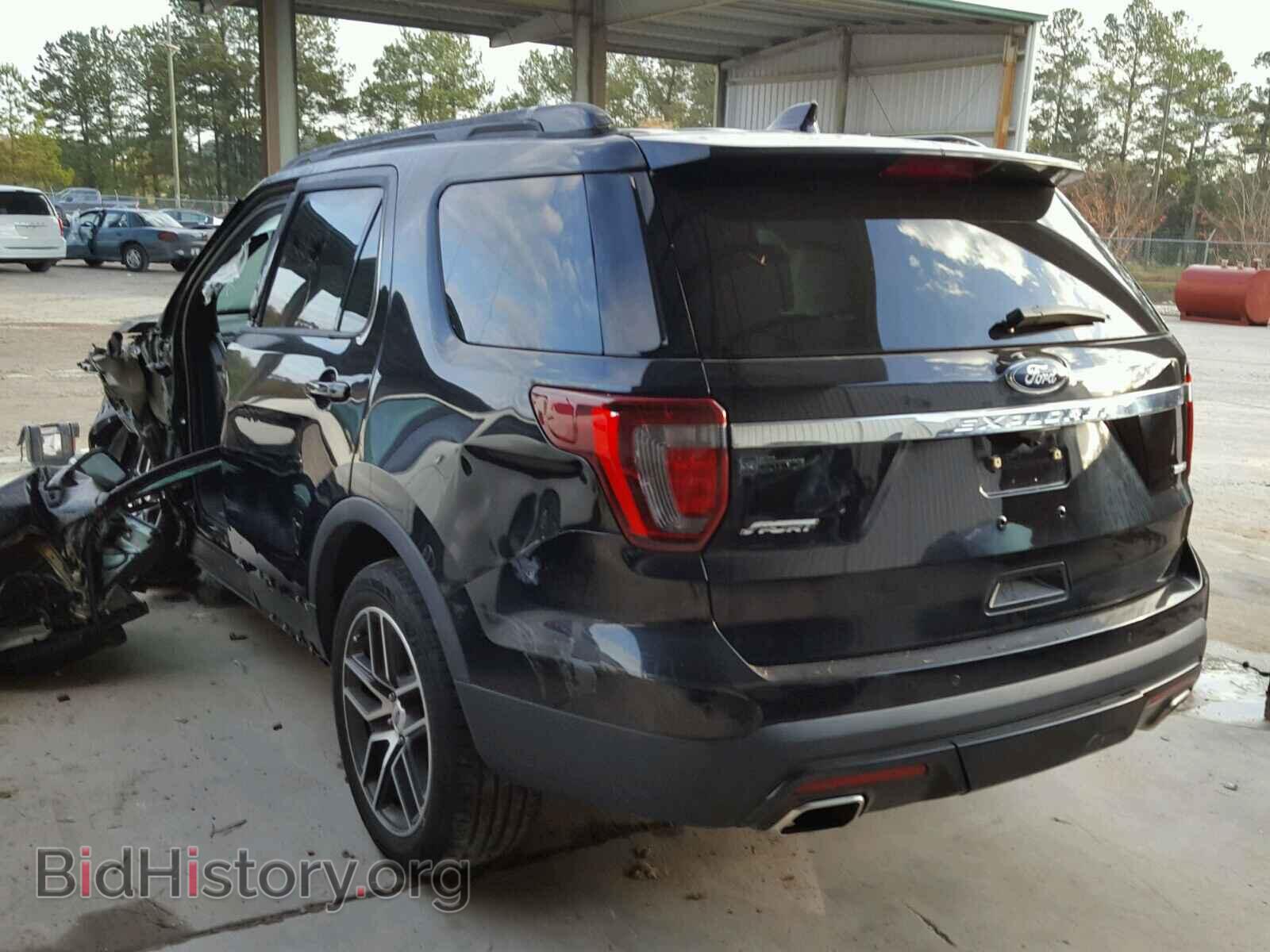 2016 FORD EXPLORER - VIN: 1FM5K8GT3GGA50225 - Фото 3