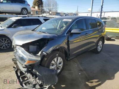 2012 Honda CRV EX, серый — VIN 2HKRM4H50CH613066, Copart