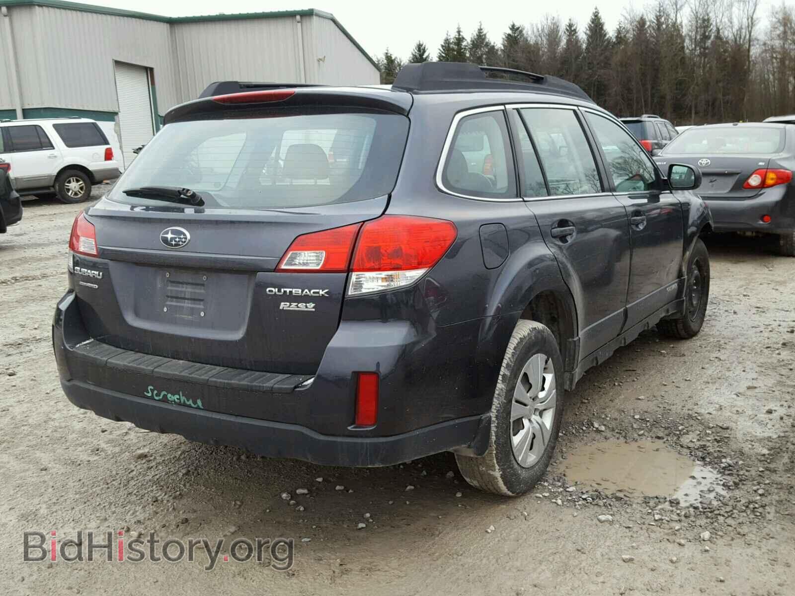 2011 SUBARU OUTBACK - VIN: 4S4BRBAC2B3445002 - Фото 4