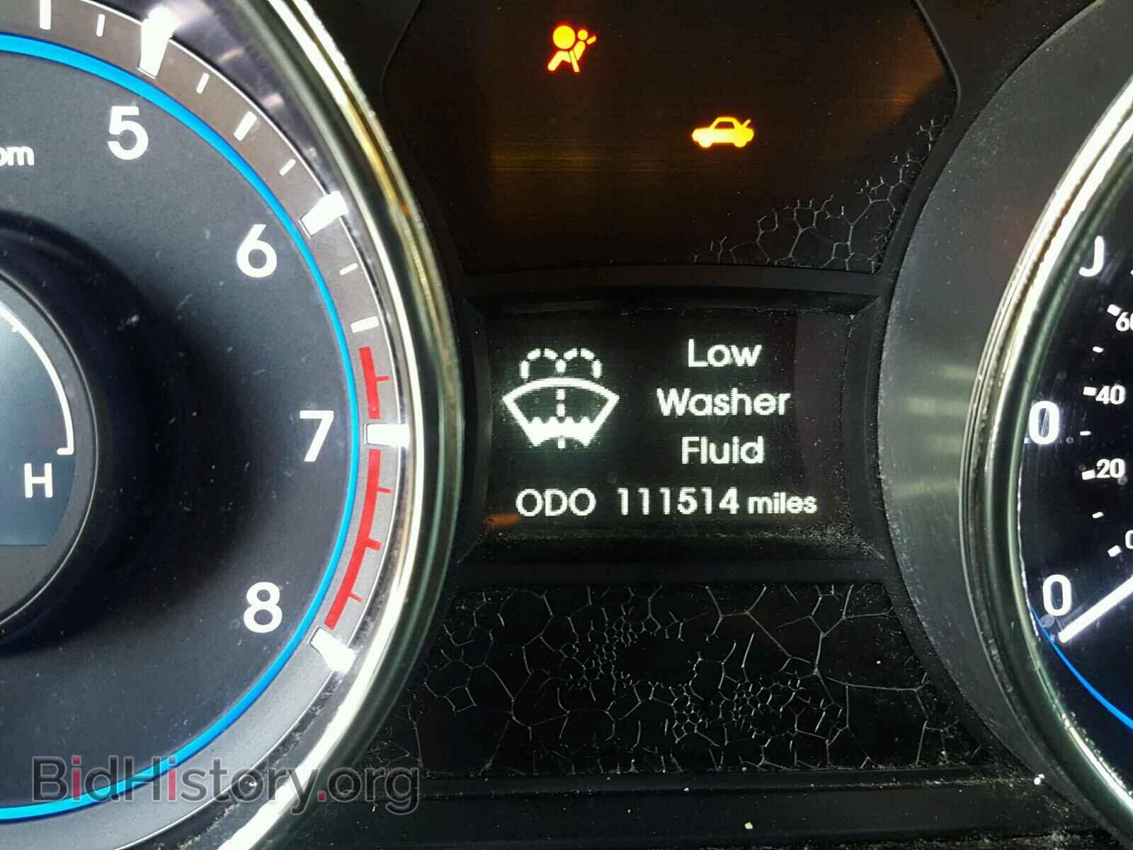 2012 HYUNDAI SONATA - VIN: 5NPEC4AB6CH416212 - Фото 8