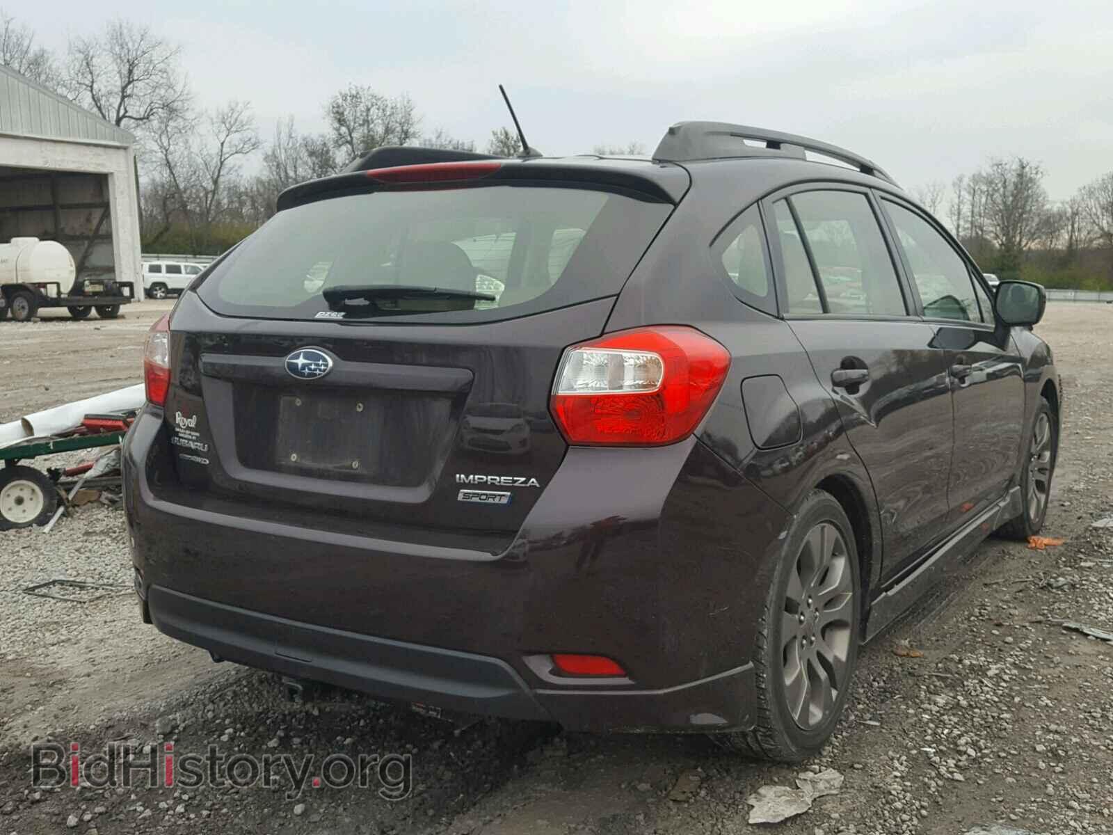 2013 SUBARU IMPREZA - VIN: JF1GPAL67D2874832 - Фото 4