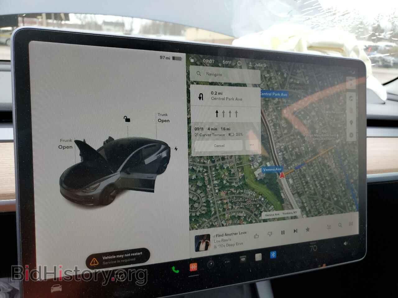 2022 TESLA MODEL 3 - VIN: 5YJ3E1EB4NF175231 - Фото 9