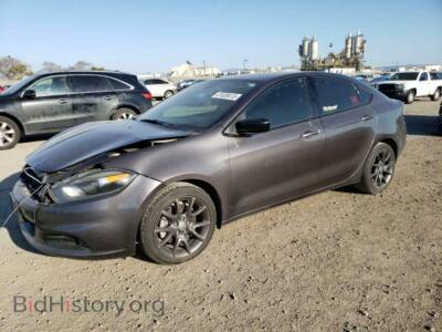 2015 Dodge DART DART SXT, серый — VIN 1C3CDFBB3FD434597, Copart