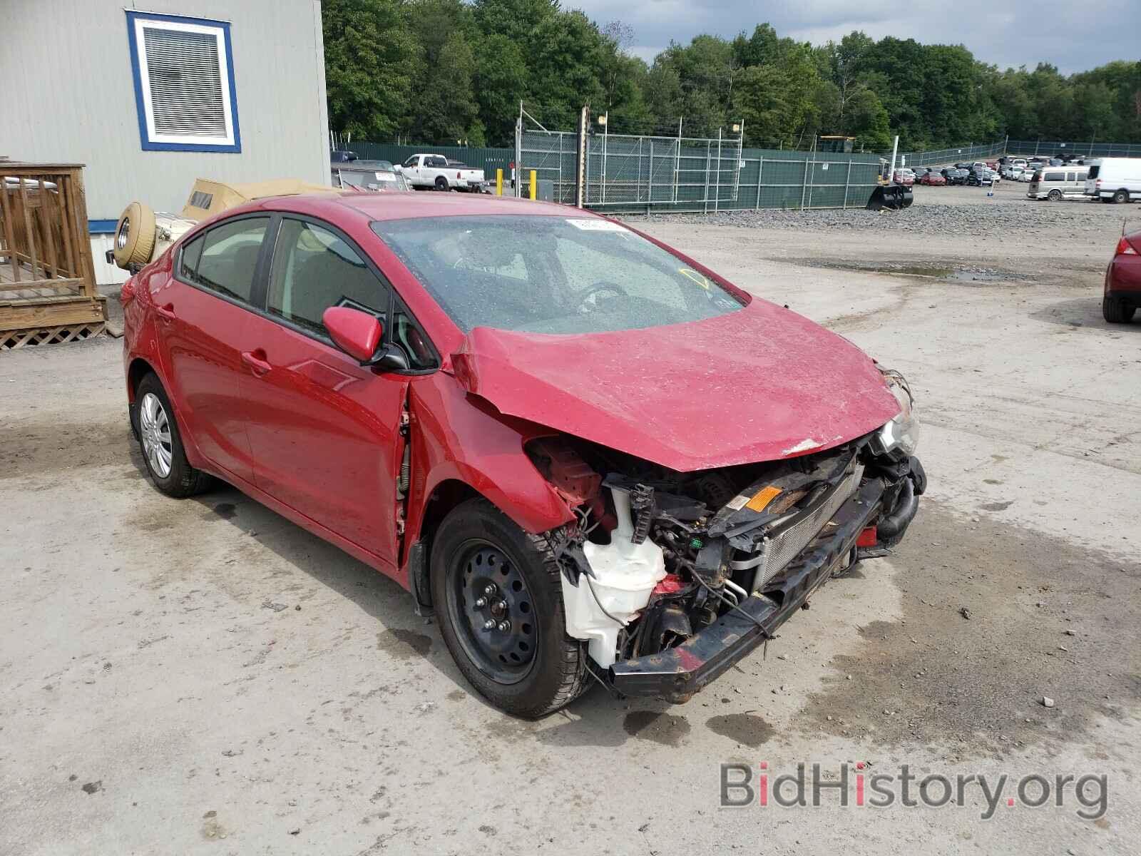 Photo KNAFK4A61G5493910 - KIA FORTE 2016