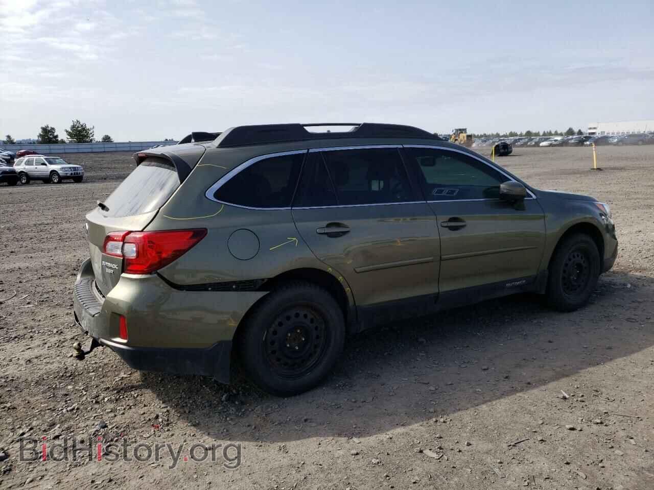 2016 SUBARU OUTBACK - VIN: 4S4BSENC8G3209302 - Фото 3