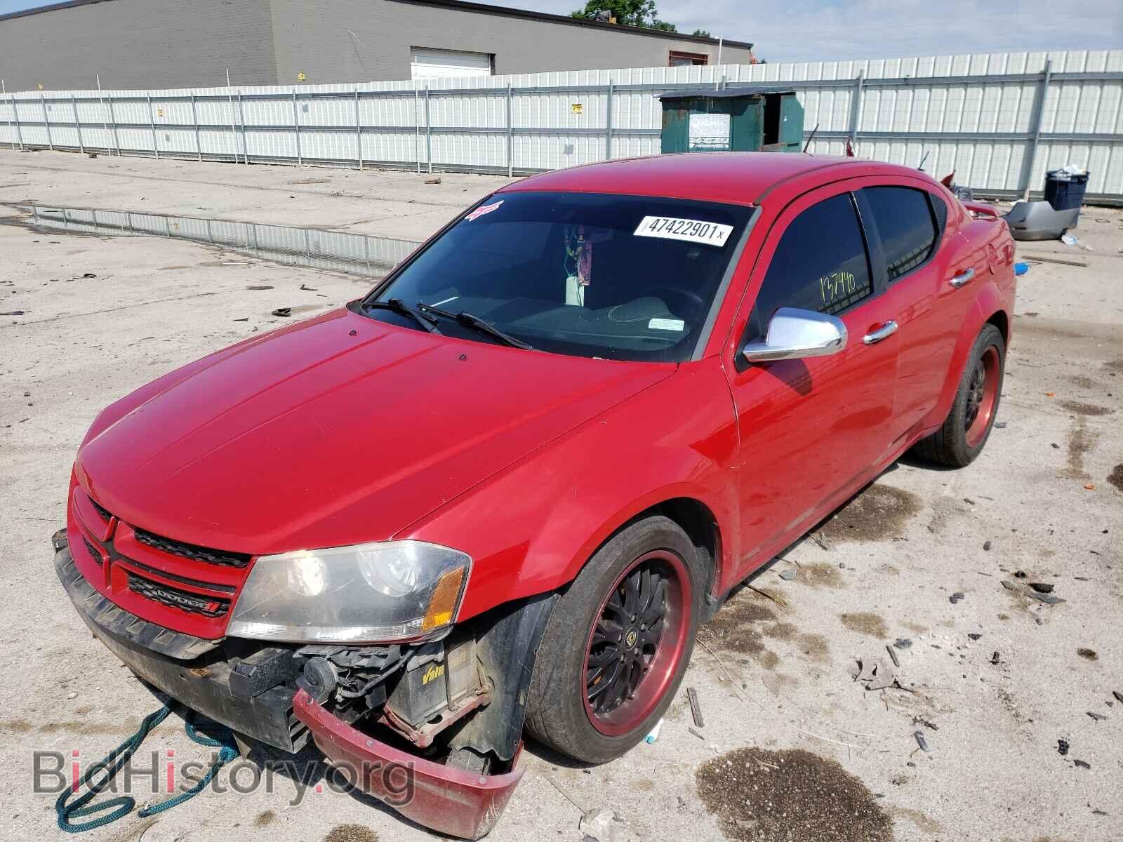 2014 DODGE AVENGER - VIN: 1C3CDZAB9EN190269 - Фото 2