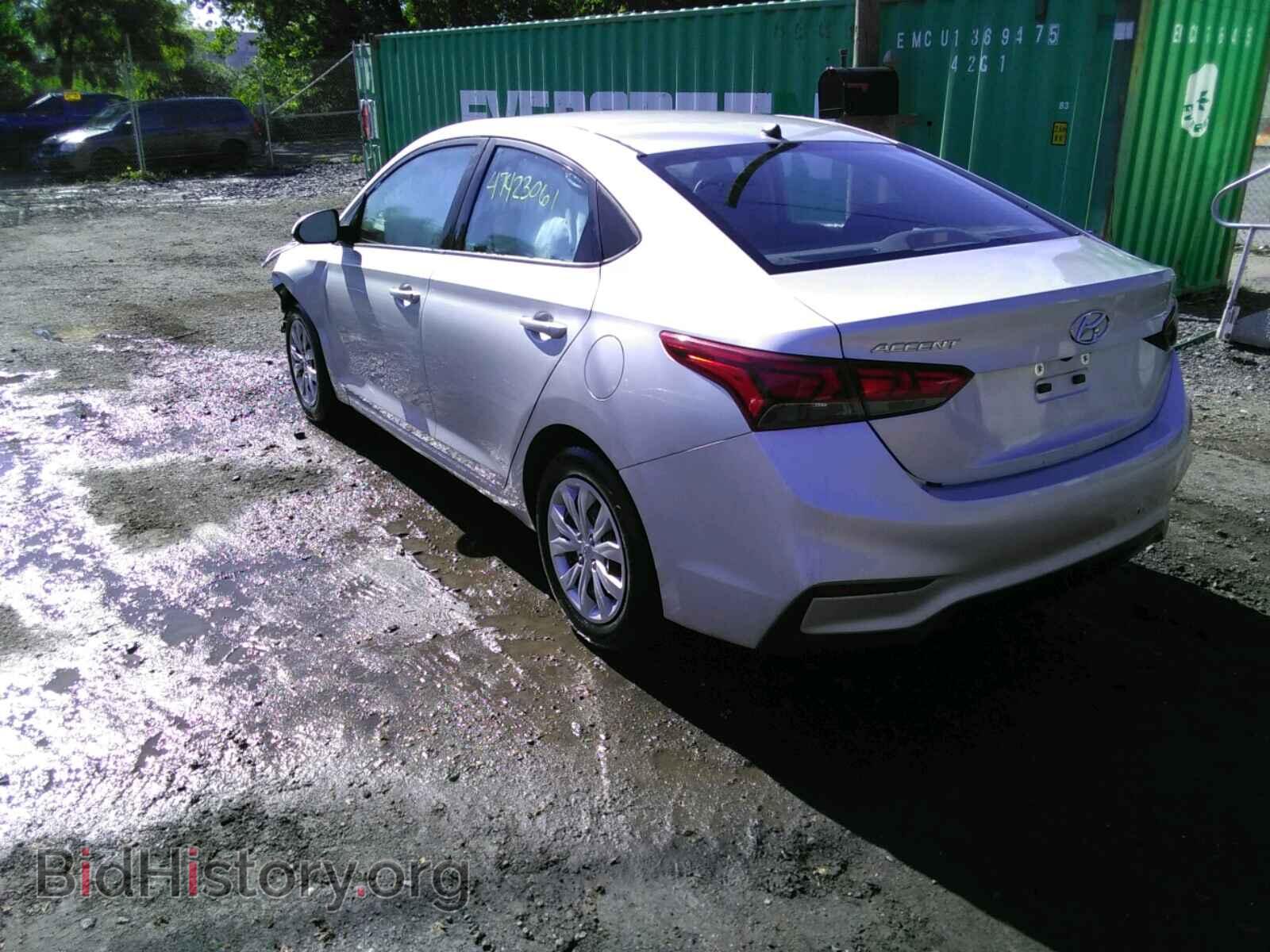 2019 HYUNDAI ACCENT - VIN: 3KPC24A34KE065743 - Фото 3