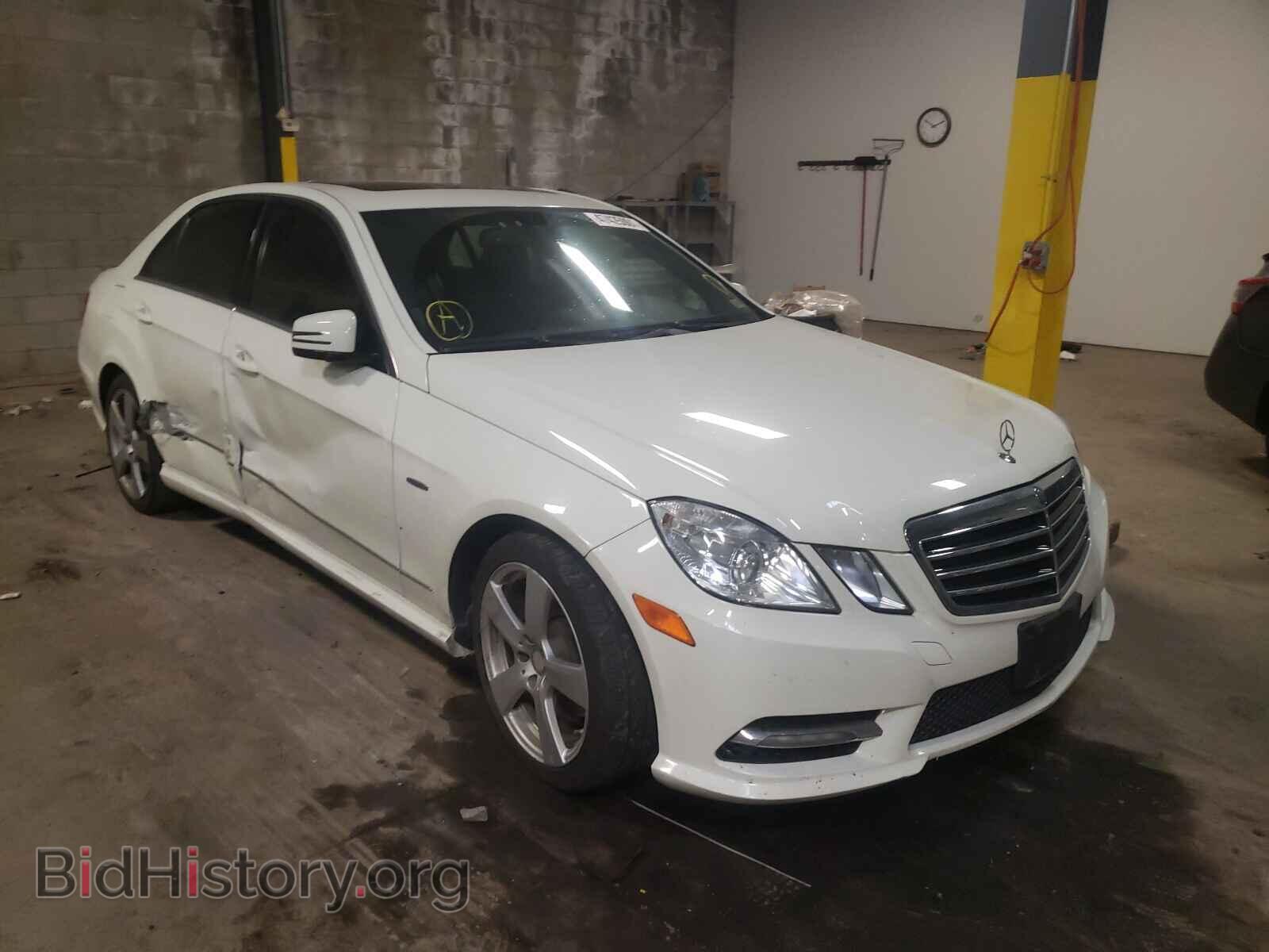 Фотография WDDHF8JB9CA643404 - MERCEDES-BENZ E-CLASS 2012