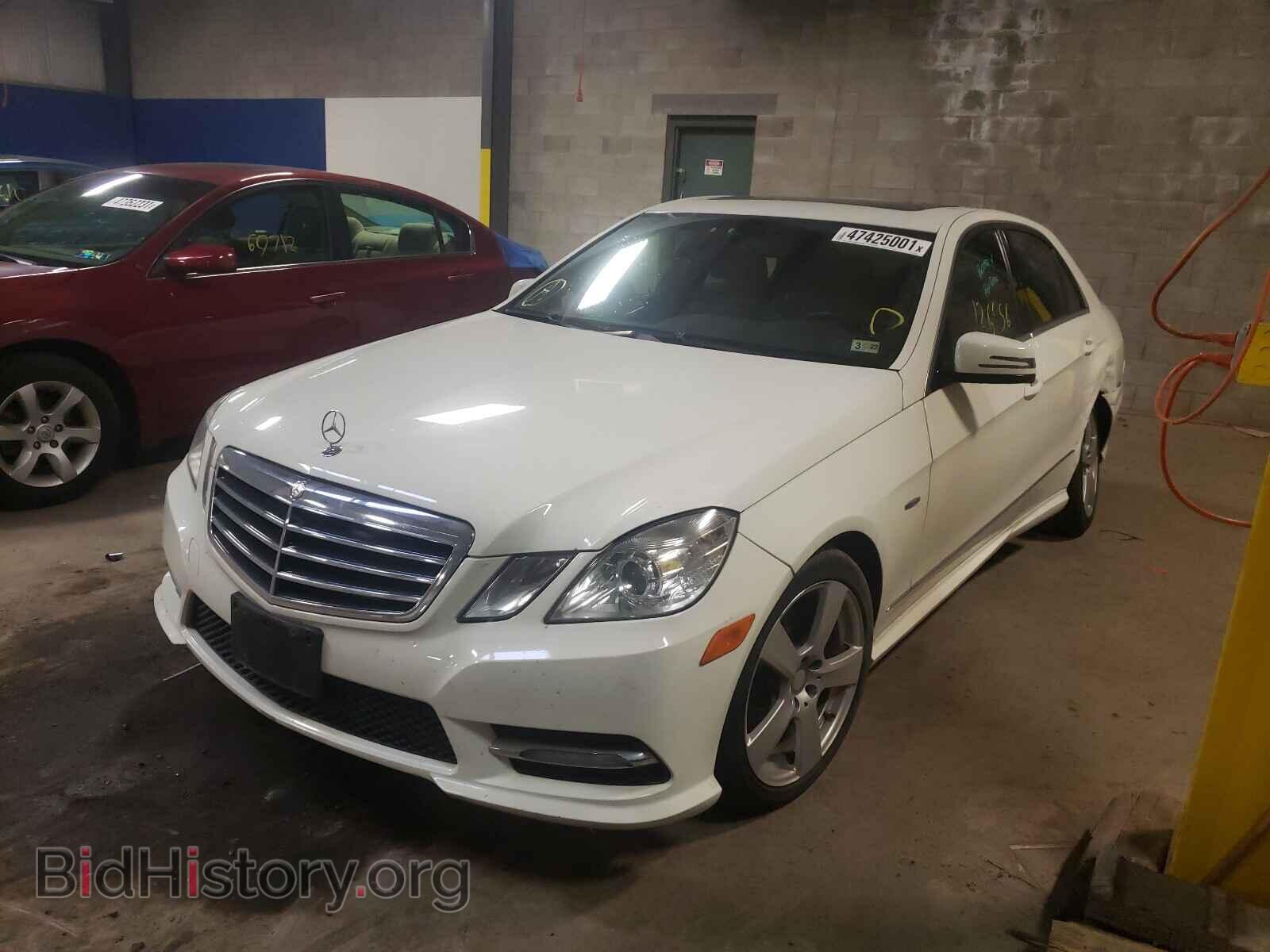 2012 MERCEDES-BENZ E-CLASS - VIN: WDDHF8JB9CA643404 - Фото 2