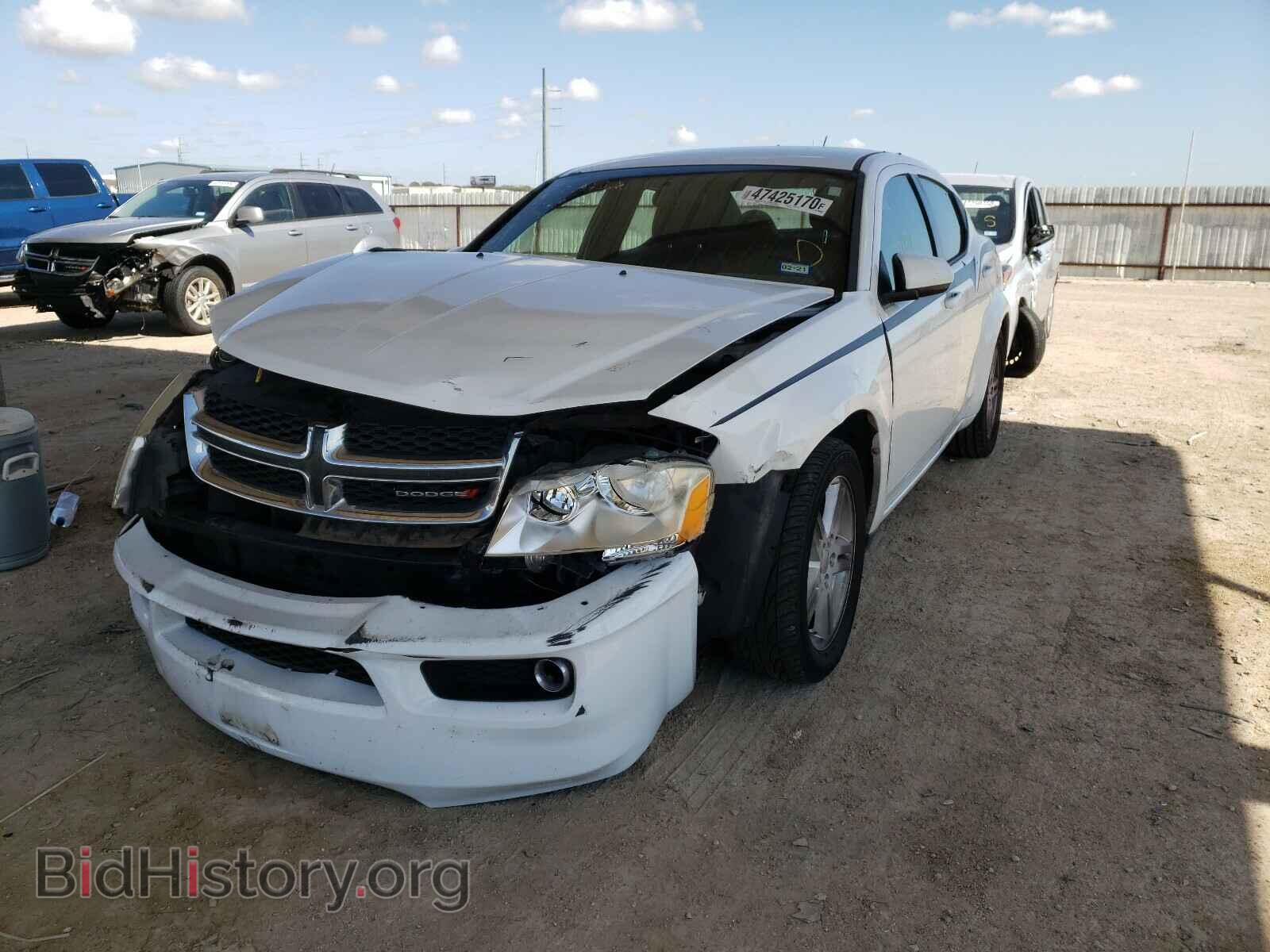 2013 DODGE AVENGER - VIN: 1C3CDZCB2DN617478 - Фото 2