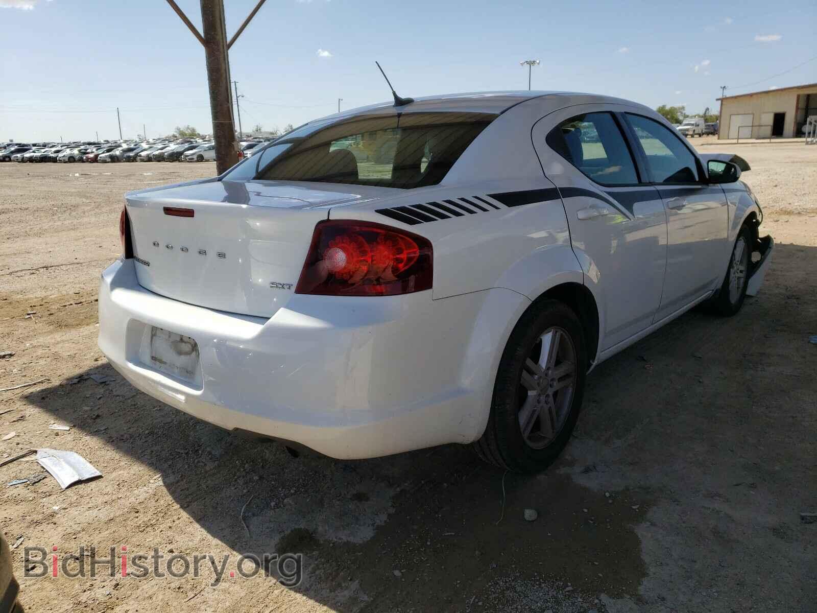 2013 DODGE AVENGER - VIN: 1C3CDZCB2DN617478 - Фото 4