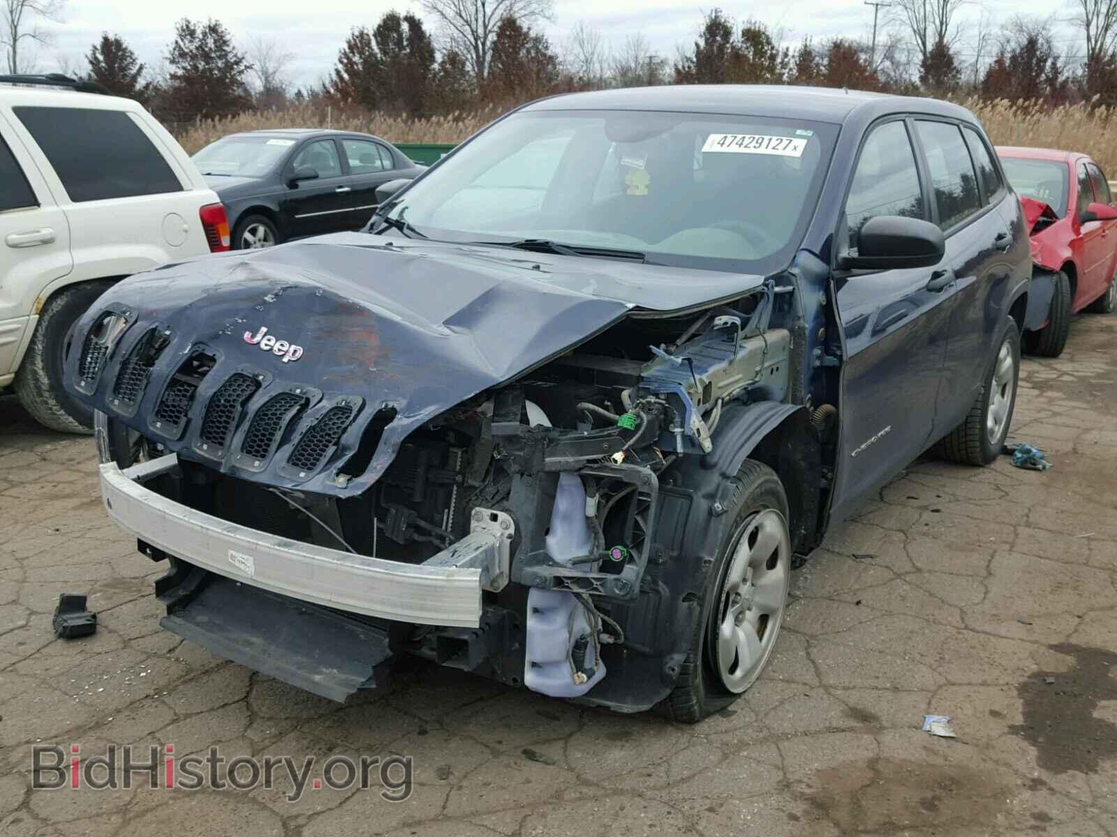 2014 JEEP CHEROKEE - VIN: 1C4PJLAB3EW301699 - Фото 2