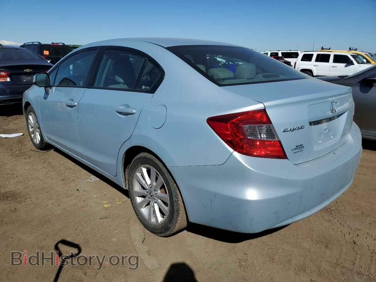 2012 HONDA CIVIC - VIN: 2HGFB2F9XCH595401 - Photo 2