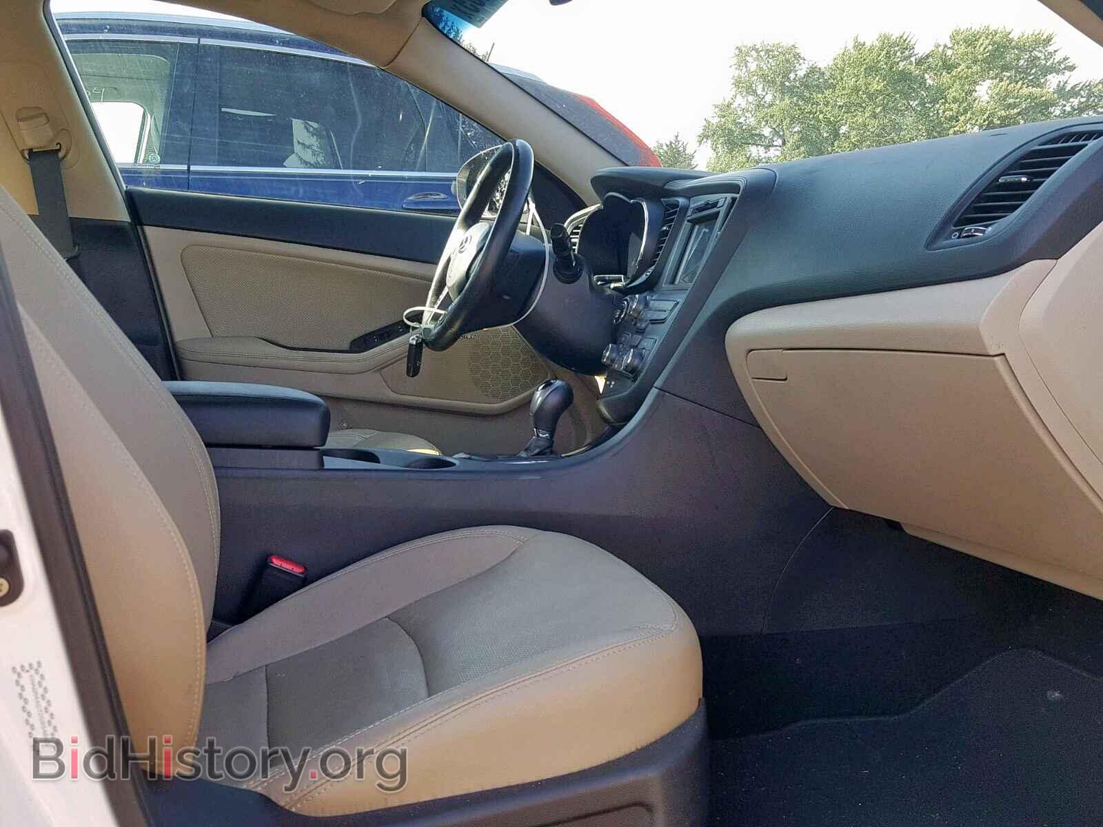 2013 KIA OPTIMA HYB - VIN: KNAGM4AD7D5054865 - Фото 5