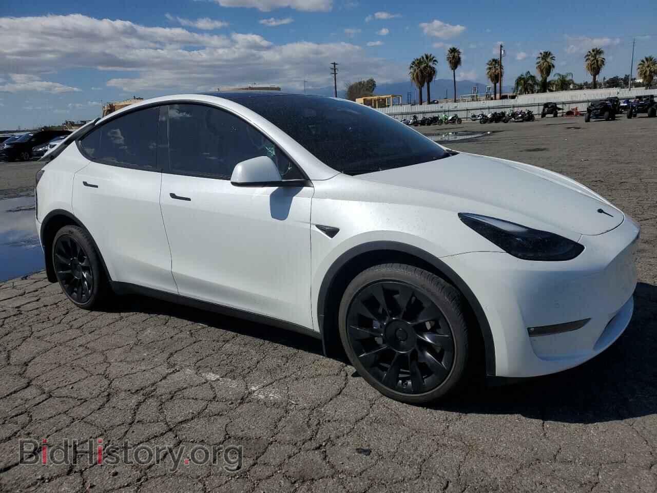 2022 TESLA MODEL Y - VIN: 7SAYGAEE7NF539249 - Фото 4