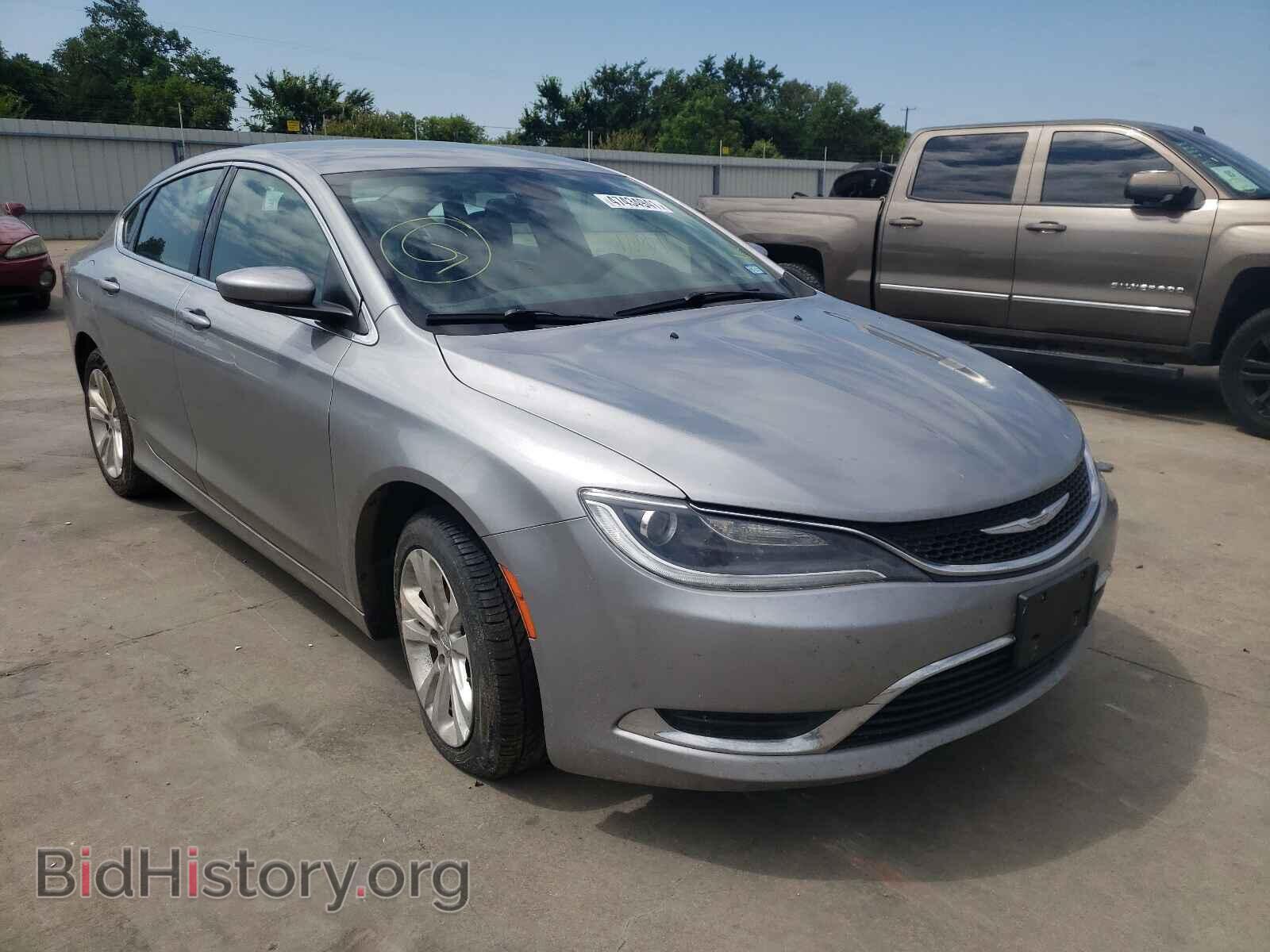 Фотография 1C3CCCAB5GN151746 - CHRYSLER 200 2016