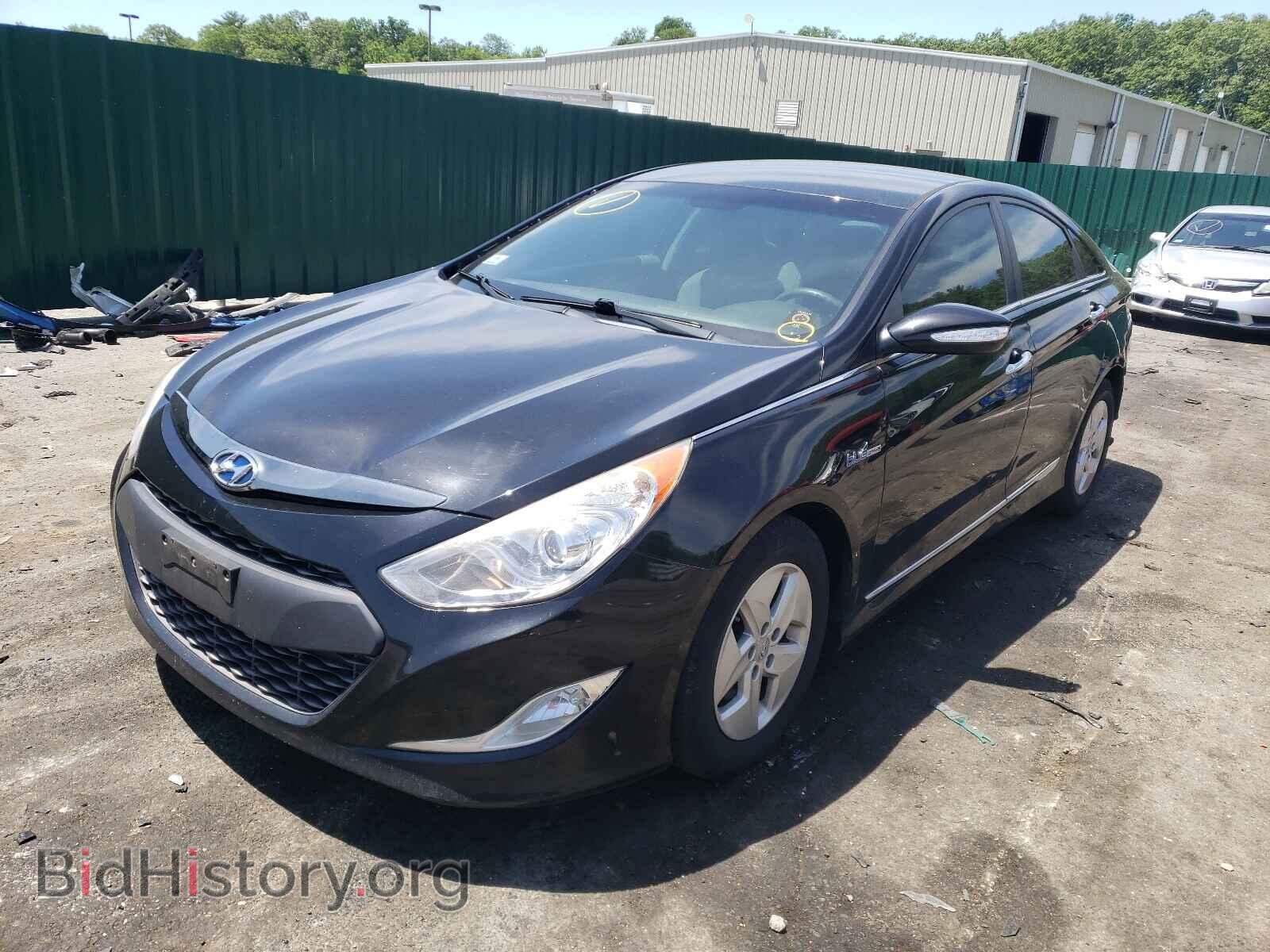 2012 HYUNDAI SONATA - VIN: KMHEC4A49CA047415 - Фото 2