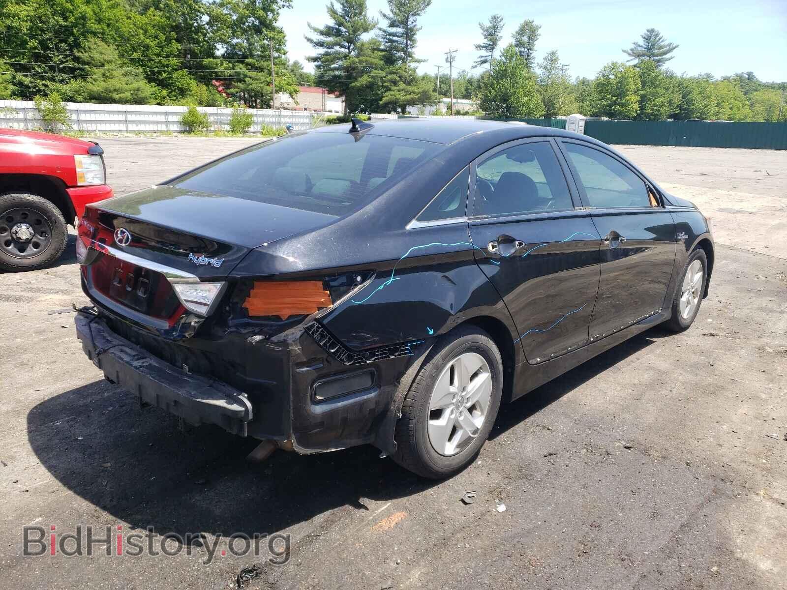 2012 HYUNDAI SONATA - VIN: KMHEC4A49CA047415 - Фото 4