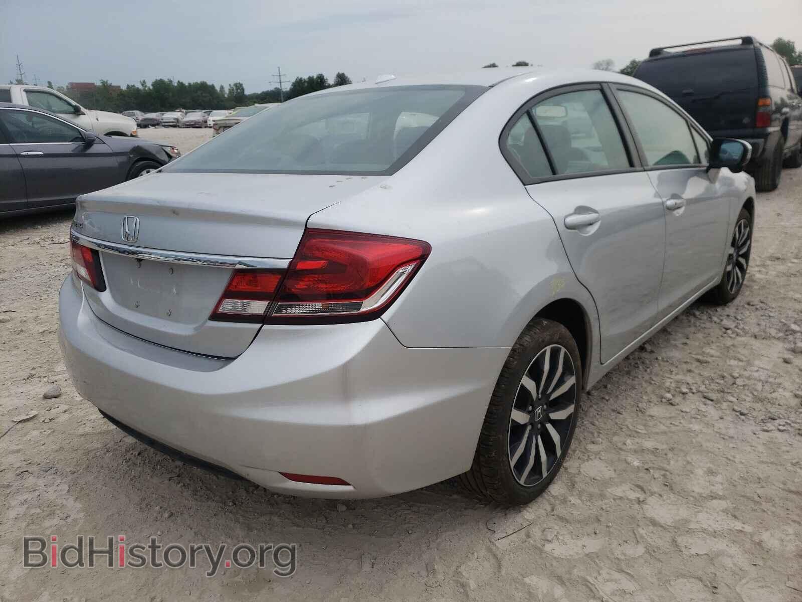 2014 HONDA CIVIC - VIN: 2HGFB2F91EH505121 - Фото 4