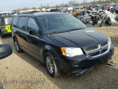 2013 Dodge CARAVAN Grand Cara, черный — VIN 2C4RDGCGXDR790819, Copart