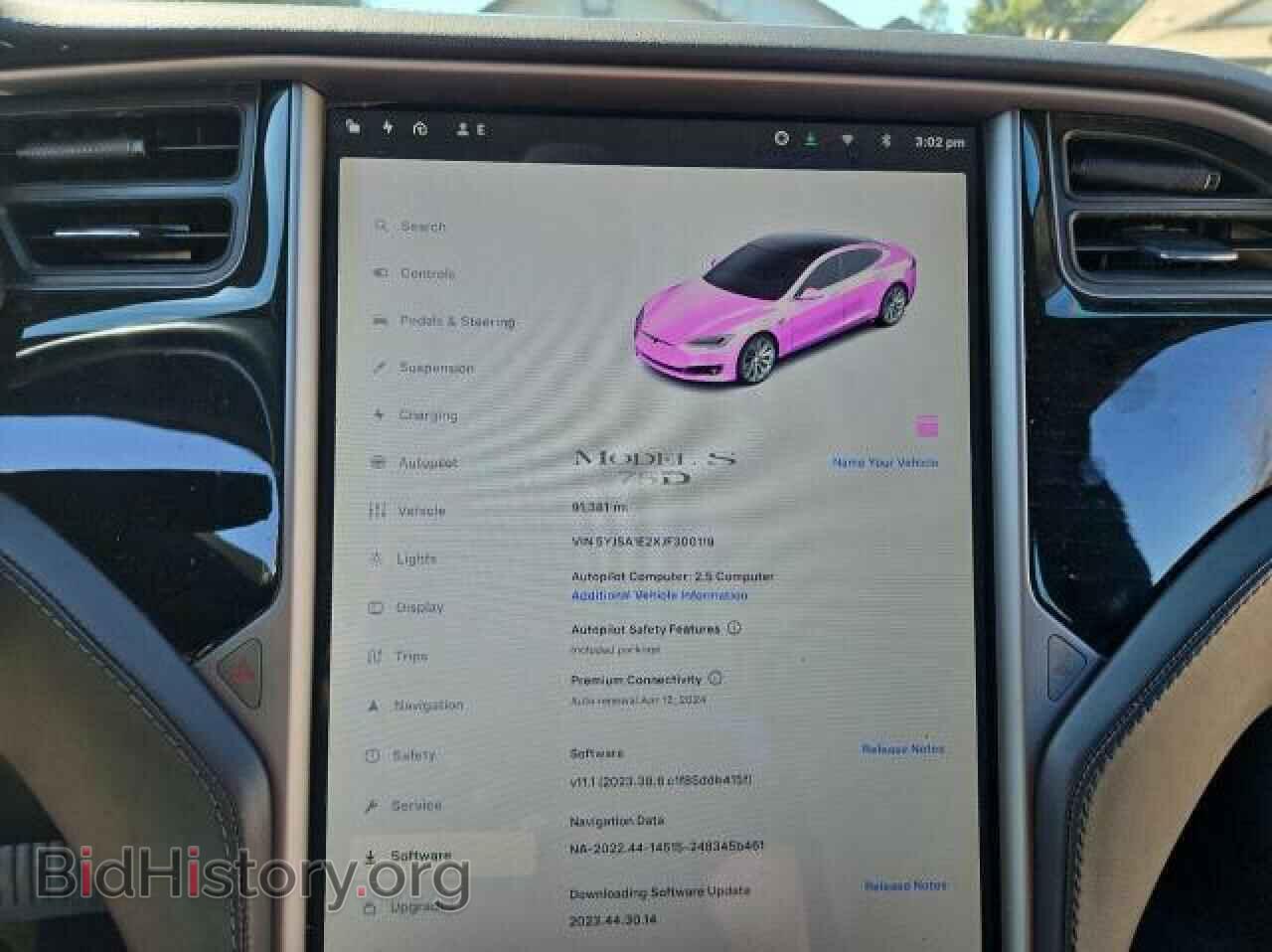 2018 TESLA MODEL S - VIN: 5YJSA1E2XJF300119 - Фото 8
