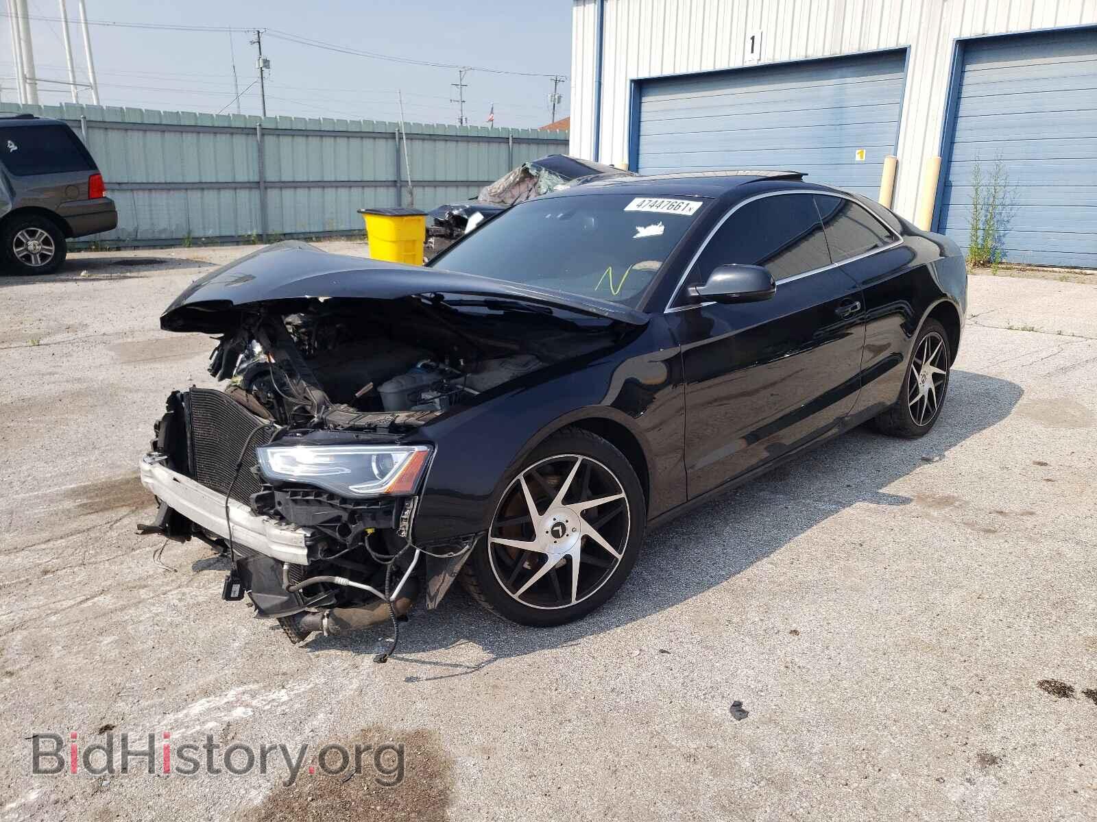 2013 AUDI A5 - VIN: WAULFAFR3DA053909 - Фото 2