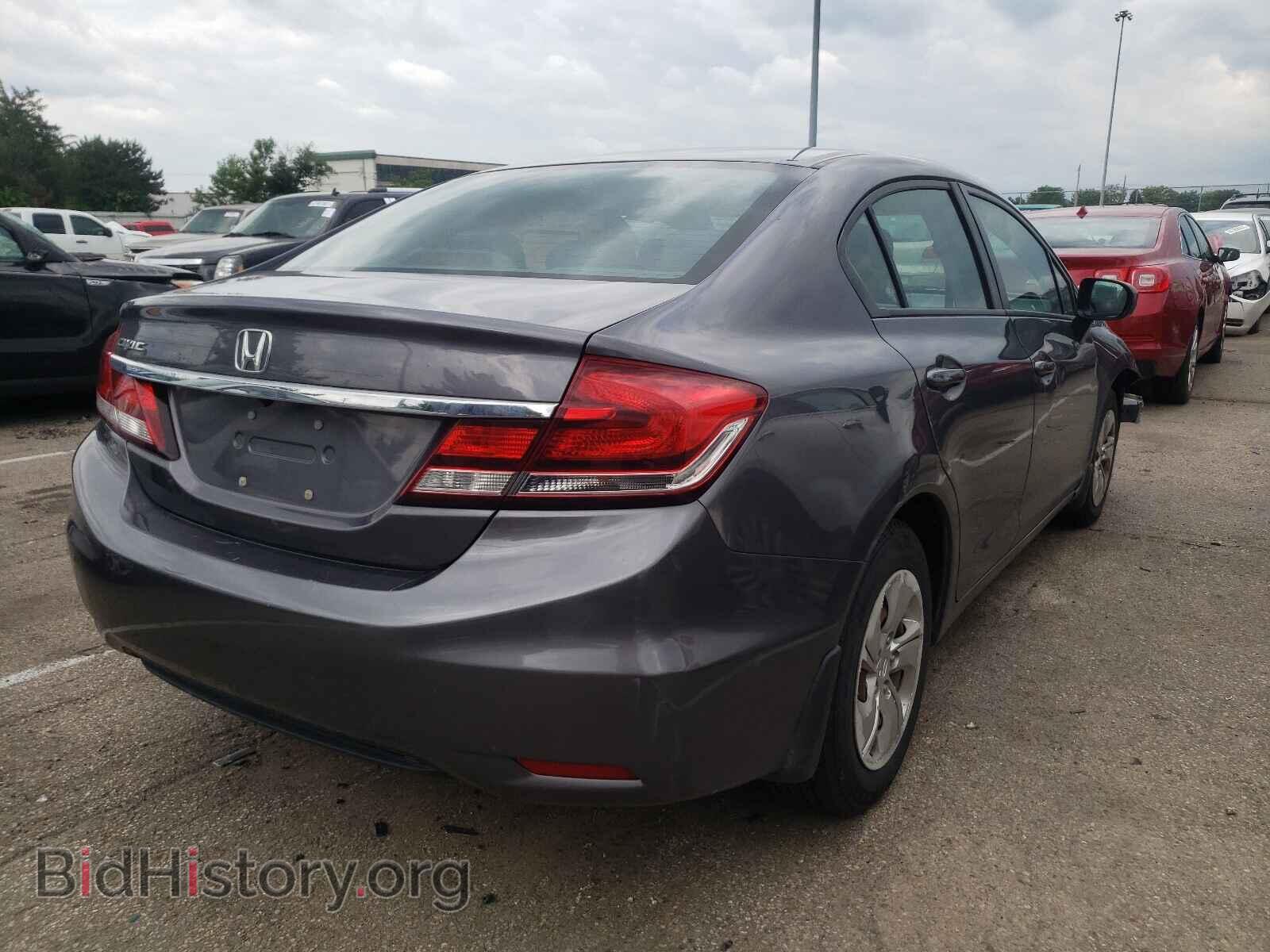 2014 HONDA CIVIC - VIN: 19XFB2F56EE024658 - Фото 4