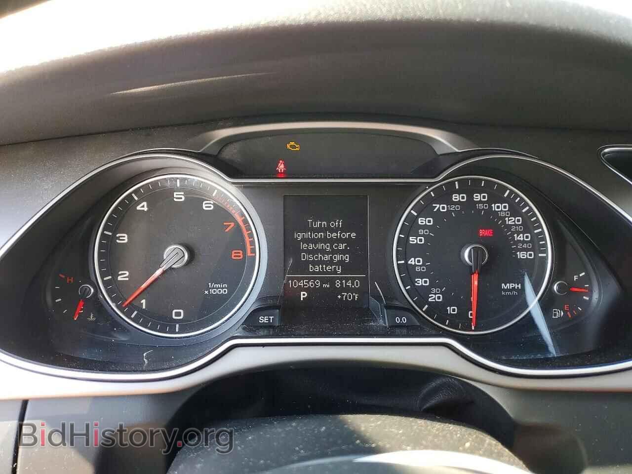 2013 AUDI A4 - VIN: WAUFFAFL2DN032339 - Фото 9