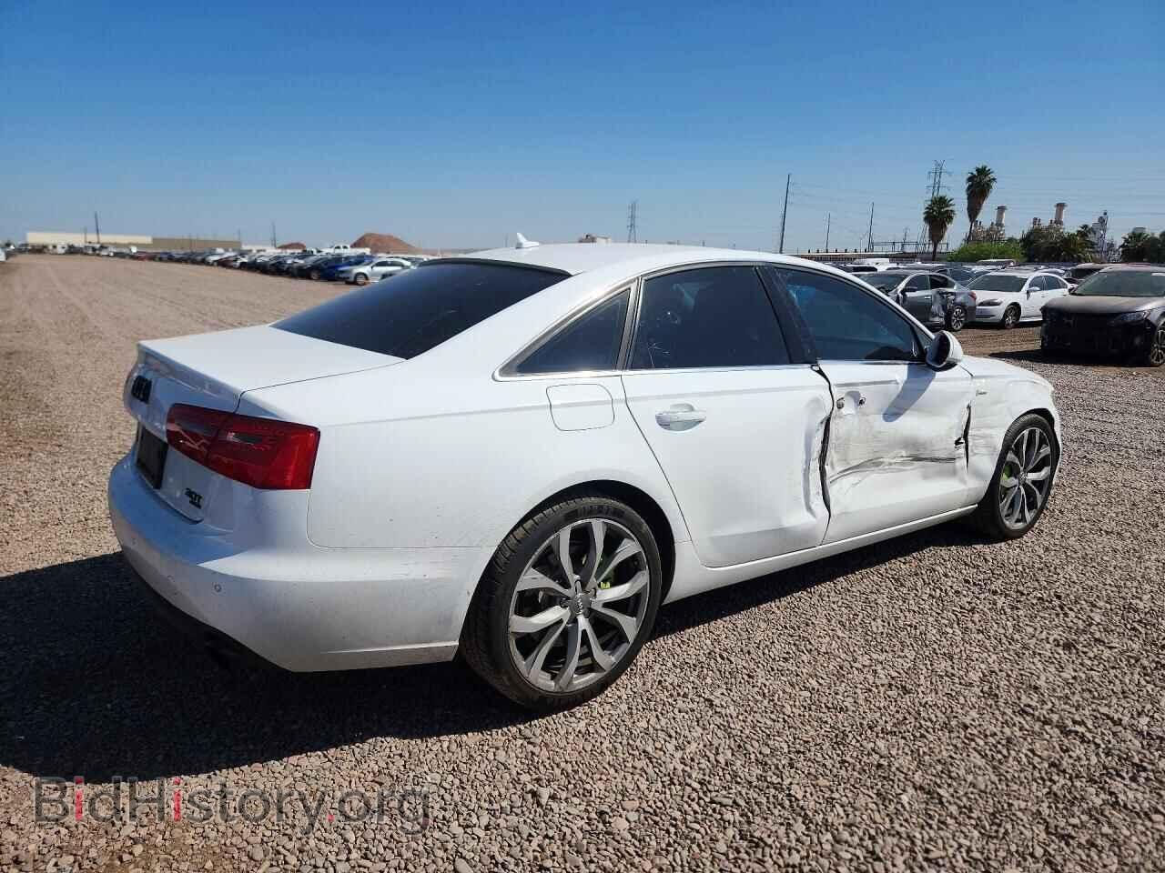 2013 AUDI A6 - VIN: WAUGGAFC5DN063974 - Фото 3