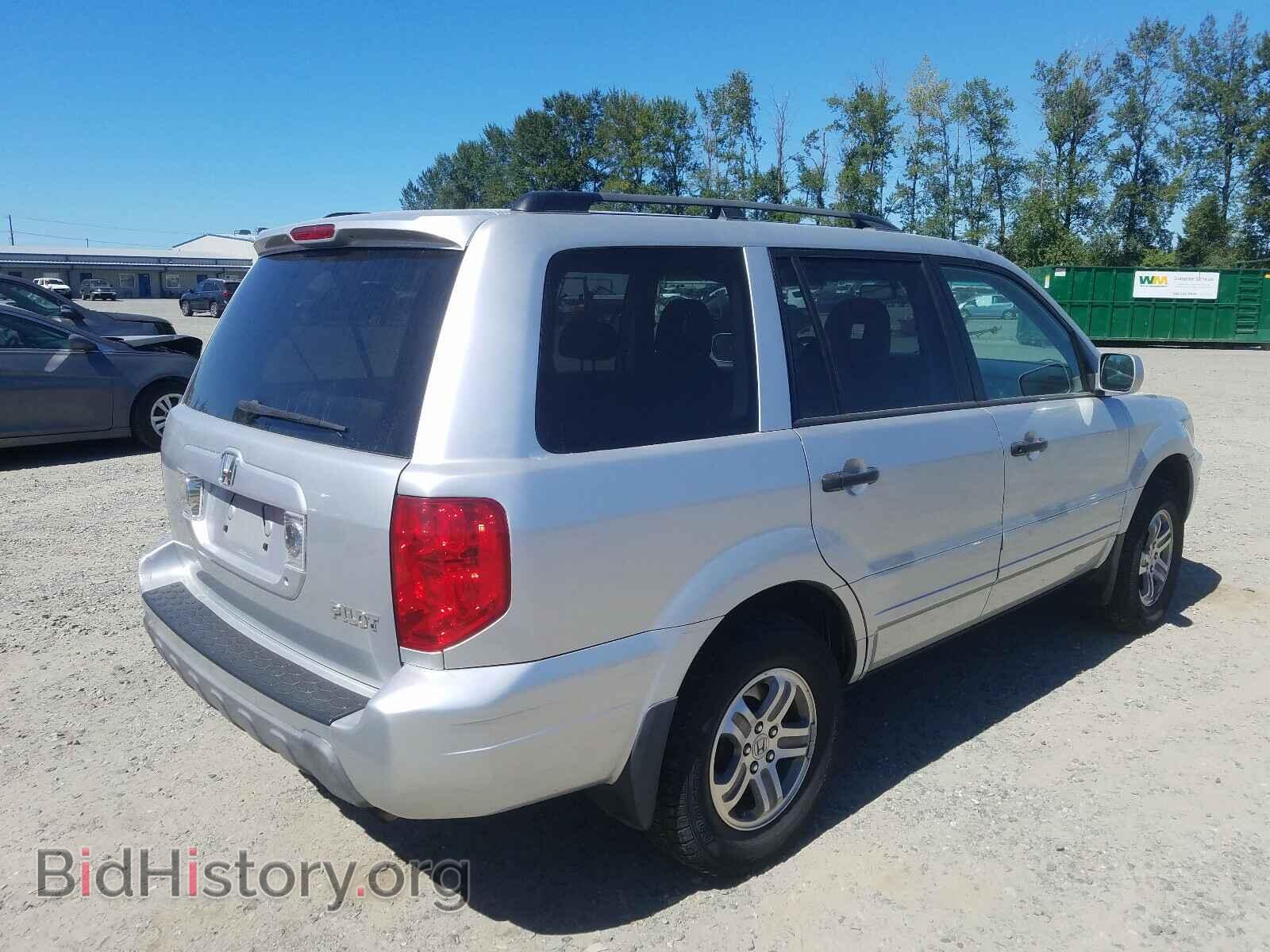2005 HONDA PILOT - VIN: 2HKYF184X5H509117 - Фото 4