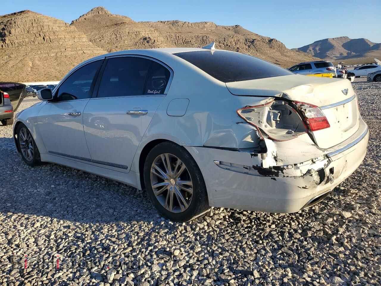 2012 HYUNDAI GENESIS - VIN: KMHGC4DF5CU184484 - Фото 2