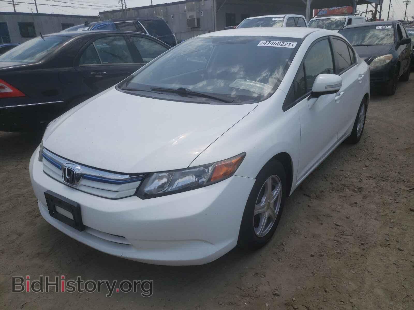 2012 HONDA CIVIC - VIN: JHMFB4F21CS007891 - Фото 2