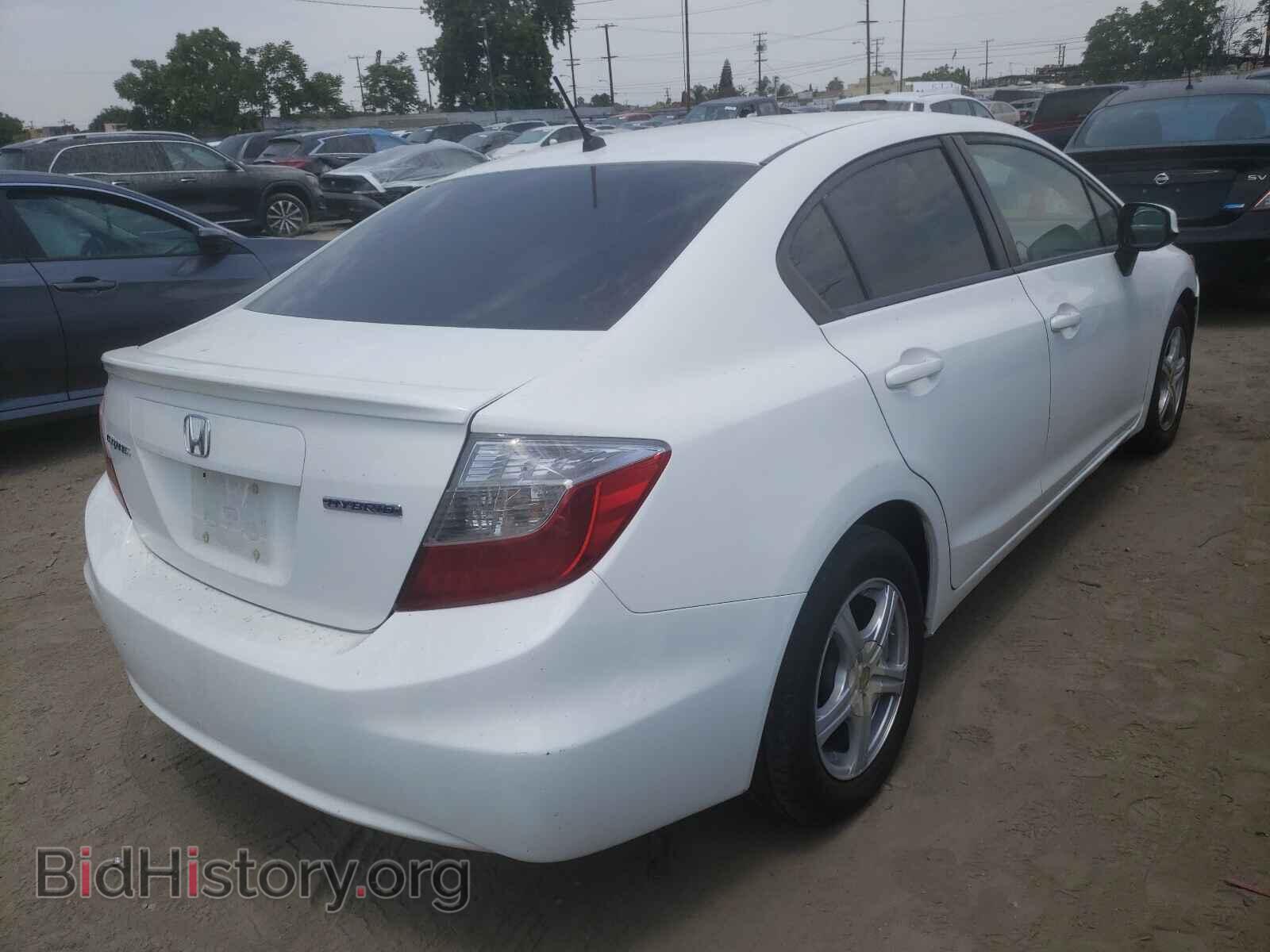 2012 HONDA CIVIC - VIN: JHMFB4F21CS007891 - Фото 4