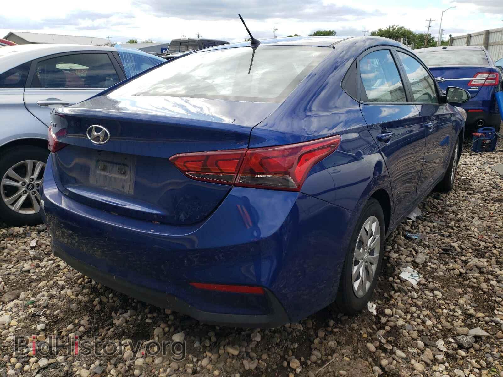 2018 HYUNDAI ACCENT - VIN: 3KPC24A30JE007675 - Фото 4