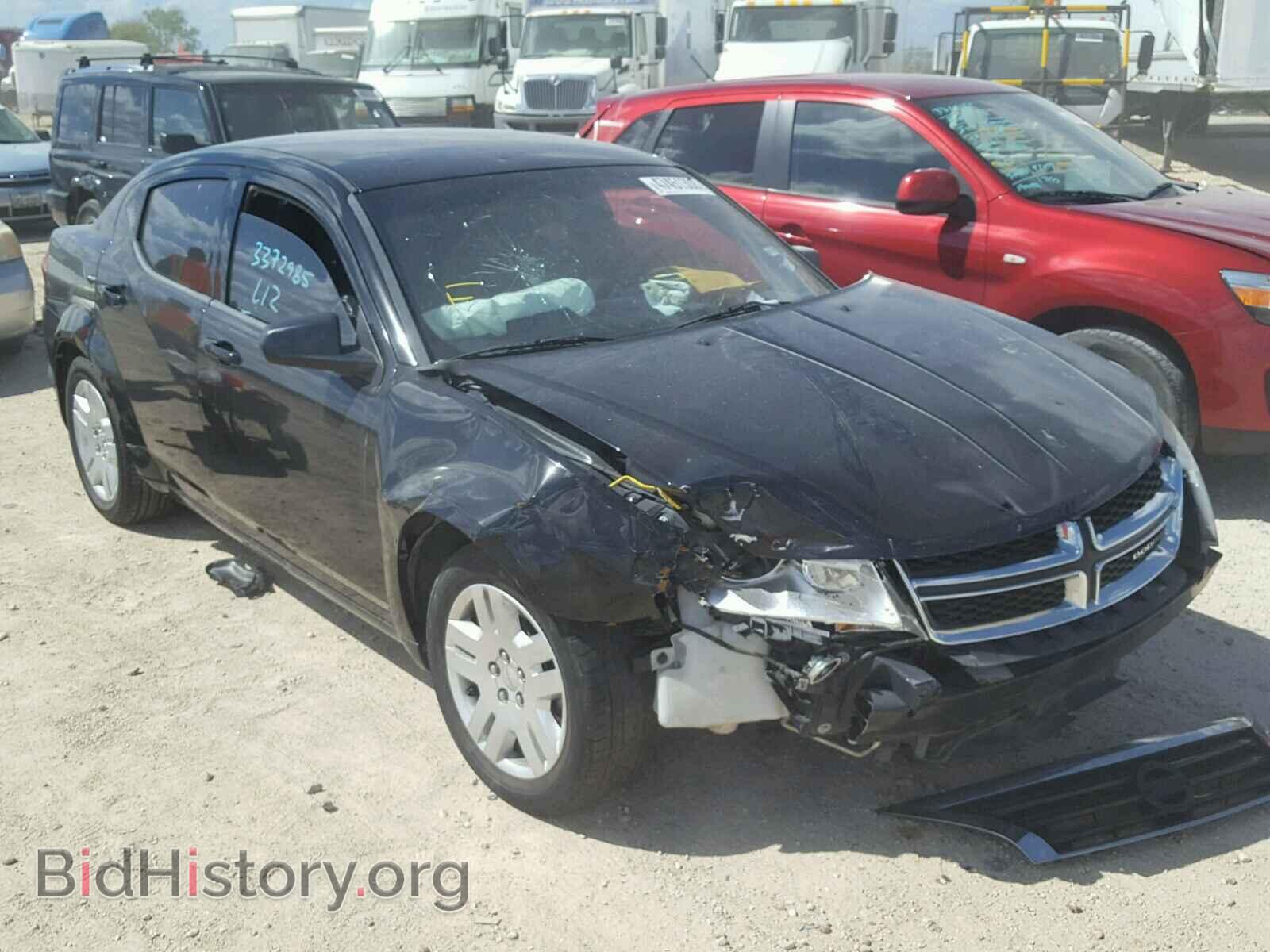 Photo 1C3CDZAB6DN652088 - DODGE AVENGER 2013