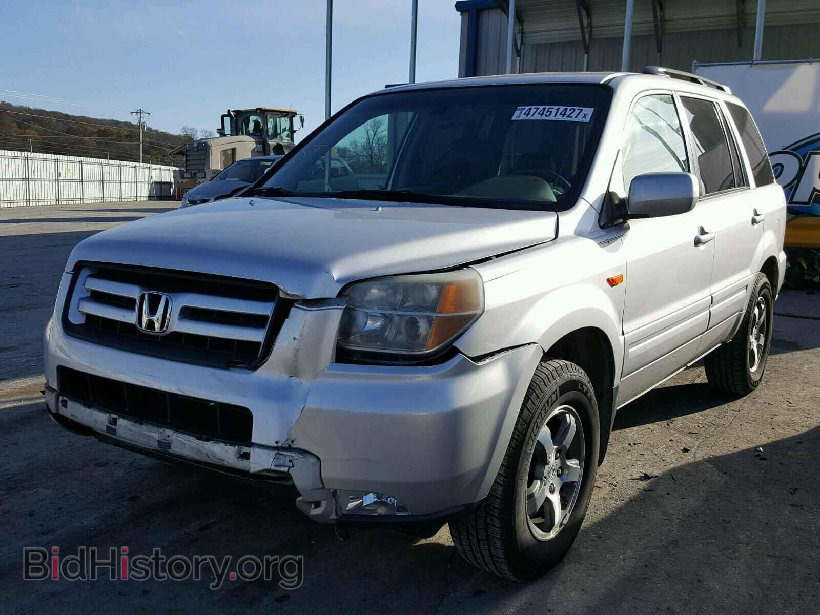 2007 HONDA PILOT - VIN: 5FNYF18537B020908 - Фото 2