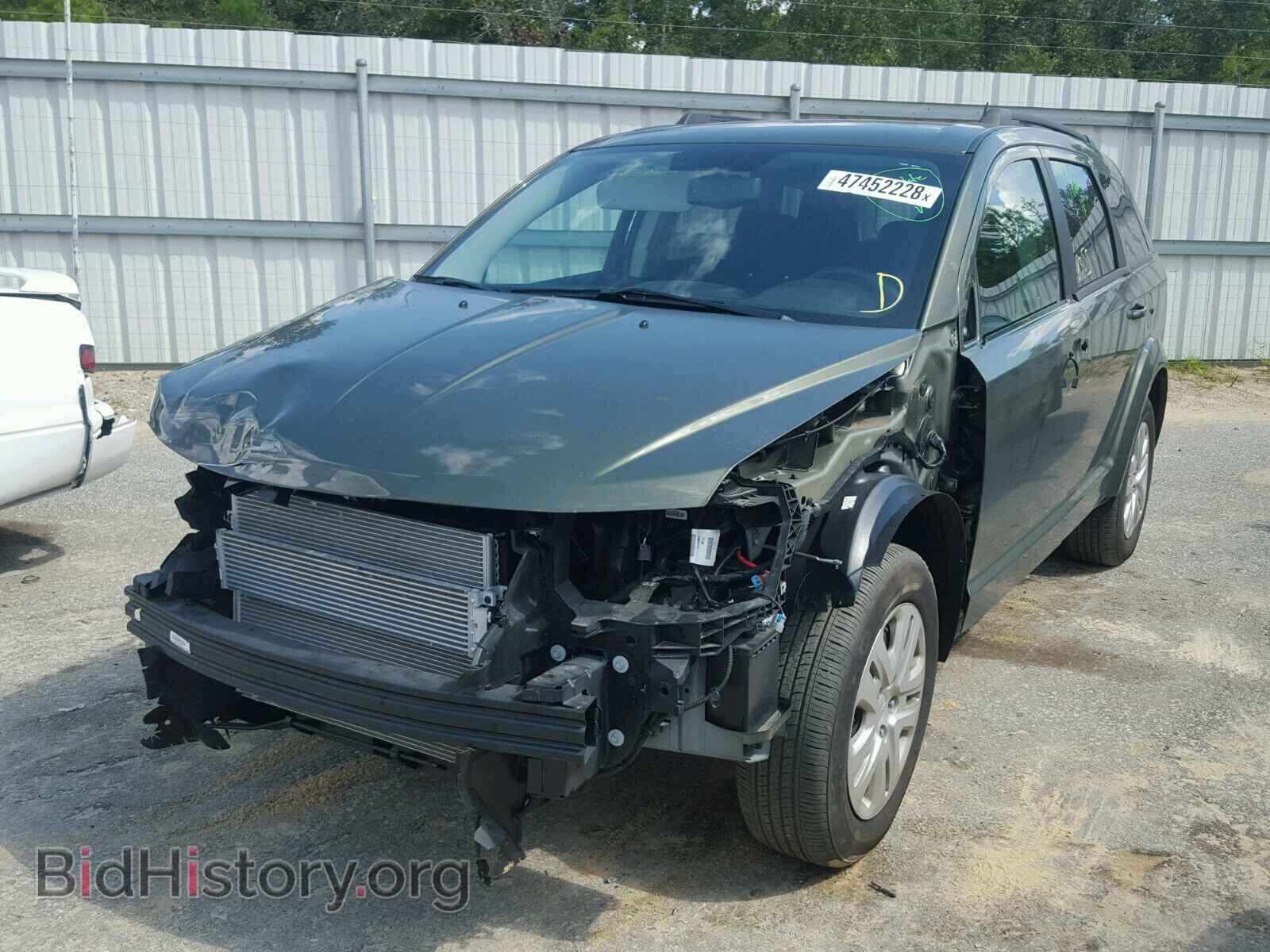 2017 DODGE JOURNEY SE - VIN: 3C4PDCAB1HT622416 - Фото 2