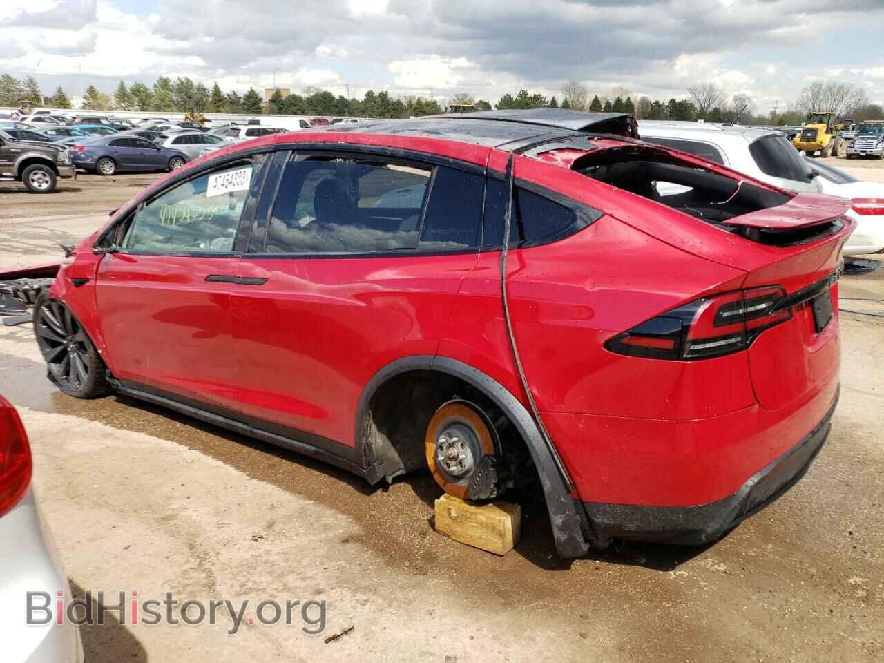 2022 TESLA MODEL X - VIN: 7SAXCBE68NF353273 - Photo 2