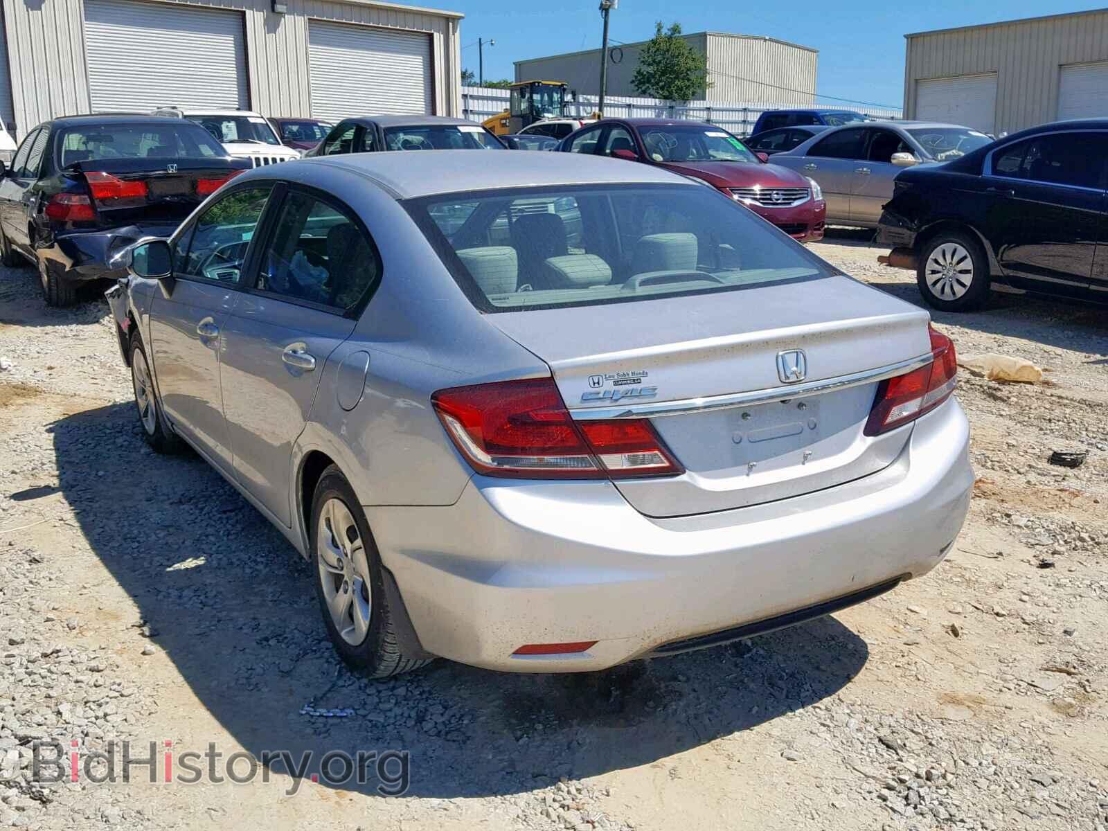 2013 HONDA CIVIC LX - VIN: 19XFB2F55DE078564 - Фото 3