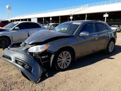 2013 Chrysler 200 200 Limite, gray — VIN 1C3CCBCG5DN507160, Copart