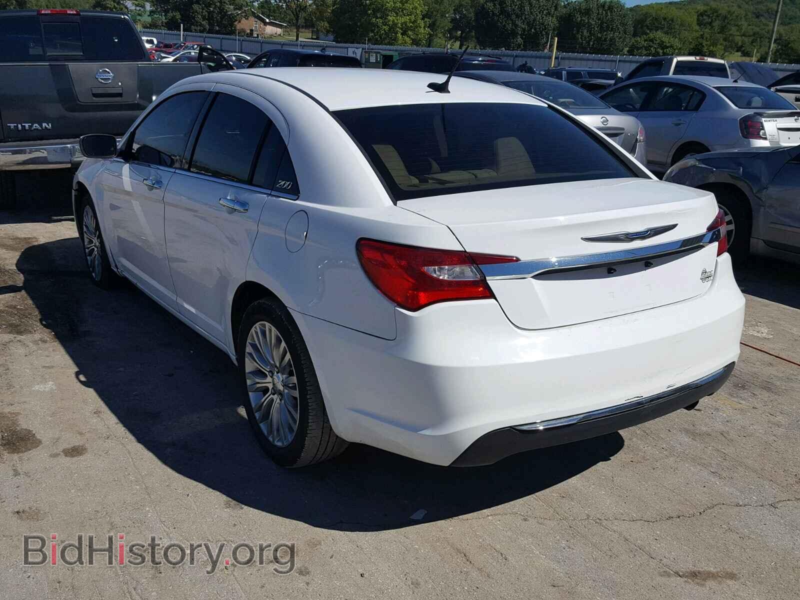 2012 CHRYSLER 200 - VIN: 1C3CCBCB5CN316860 - Фото 3