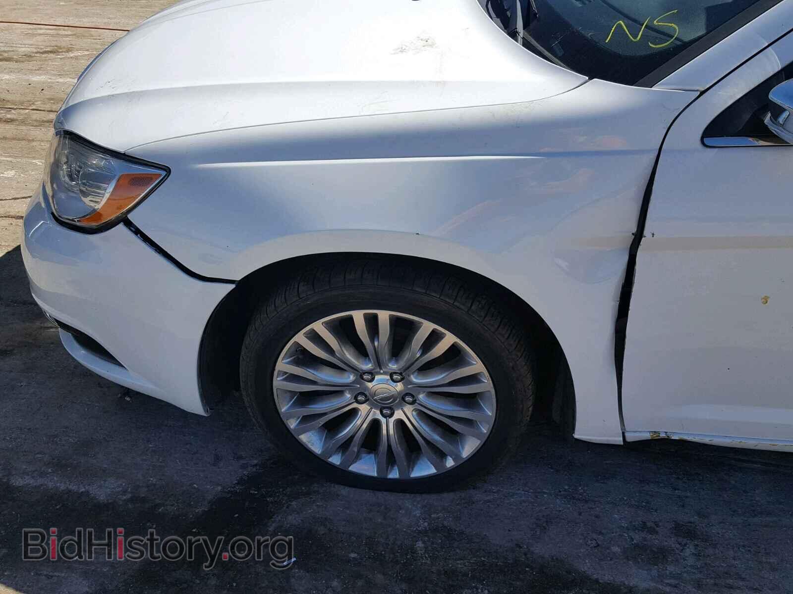 2012 CHRYSLER 200 - VIN: 1C3CCBCB5CN316860 - Фото 9