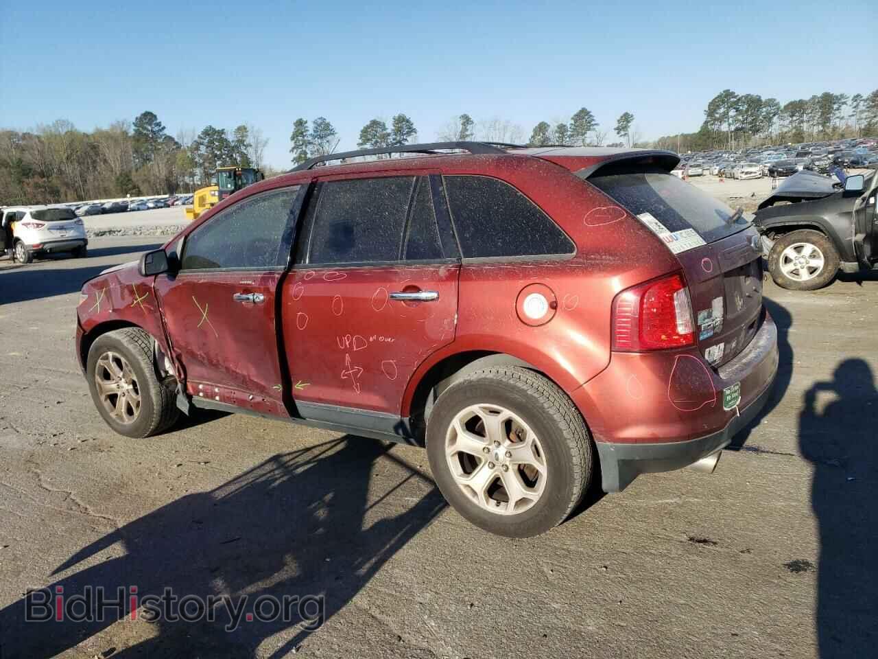 2014 FORD EDGE - VIN: 2FMDK3JC1EBA94025 - Фото 2