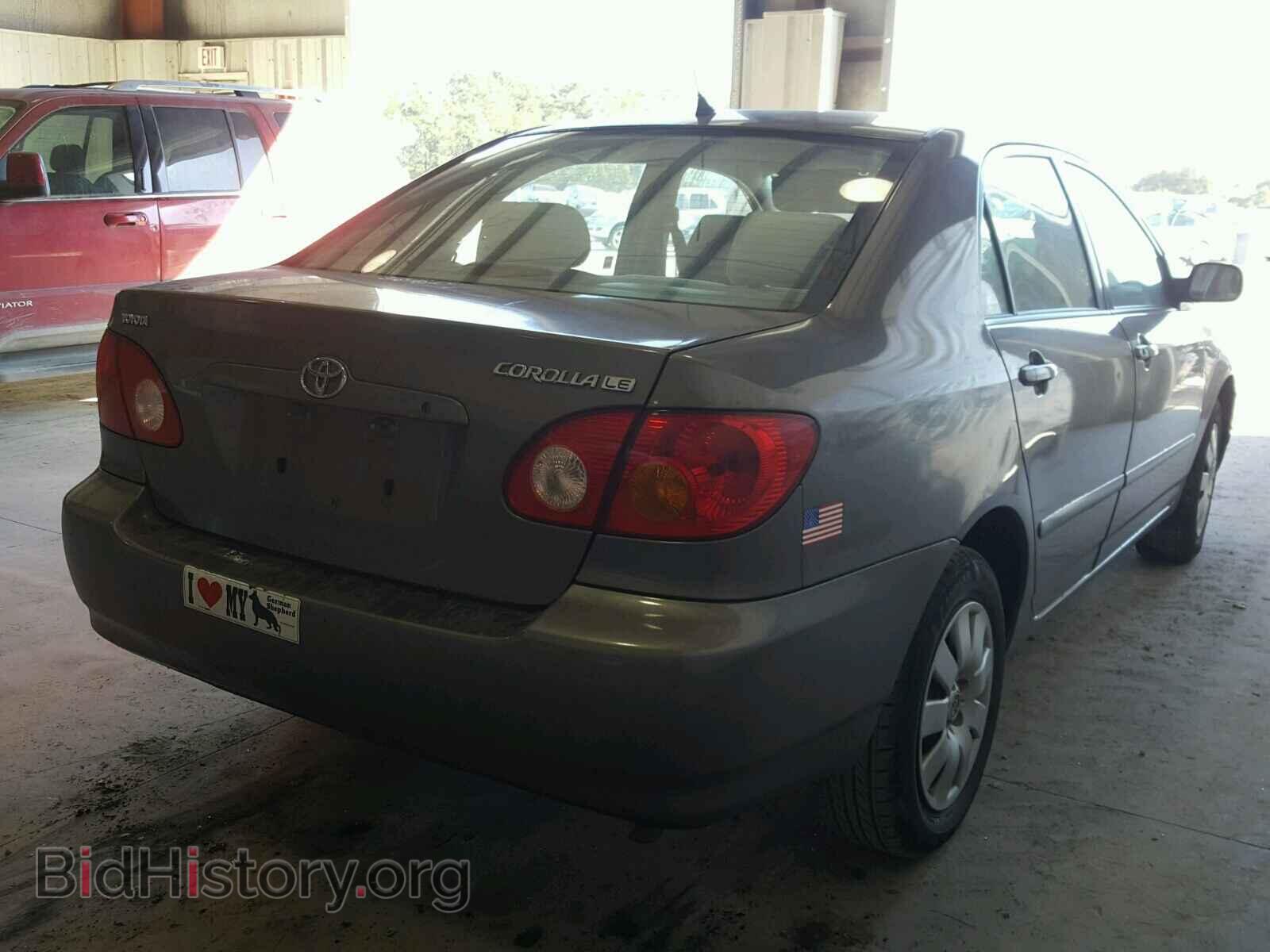2003 TOYOTA COROLLA - VIN: 2T1BR32E83C022105 - Фото 4
