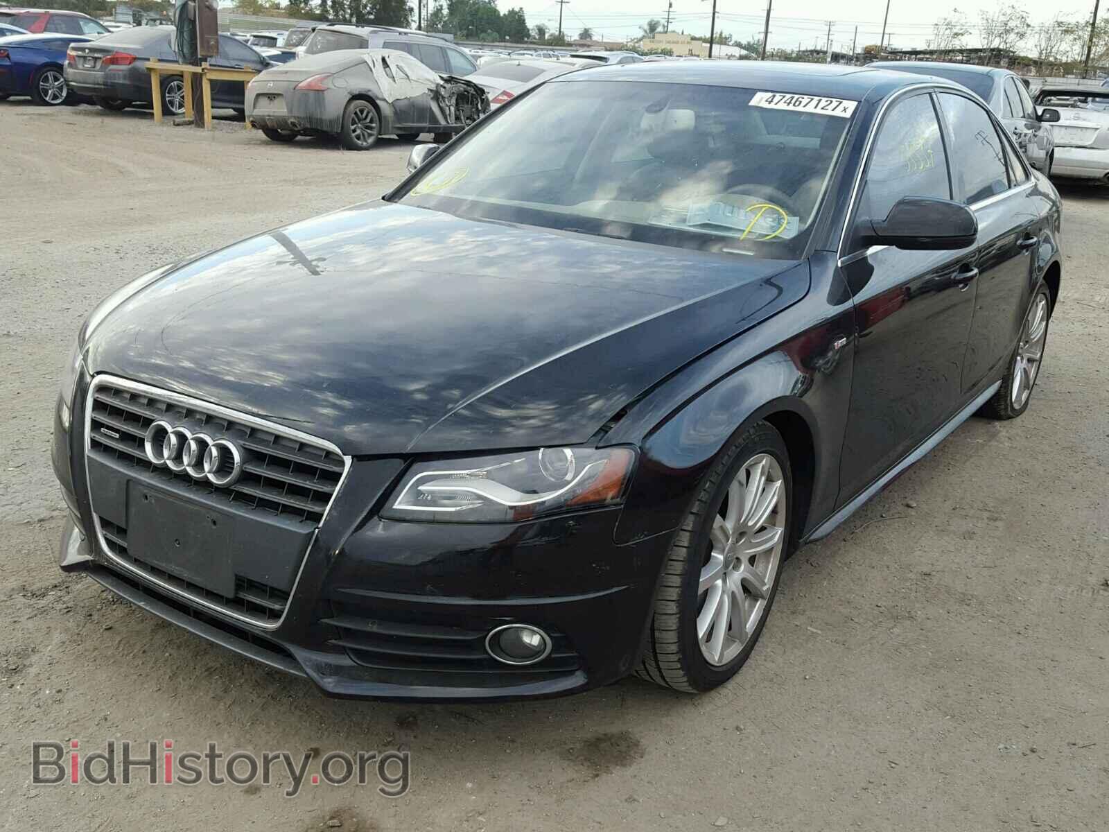 2012 AUDI A4 - VIN: WAUKFAFL9CA030477 - Photo 2
